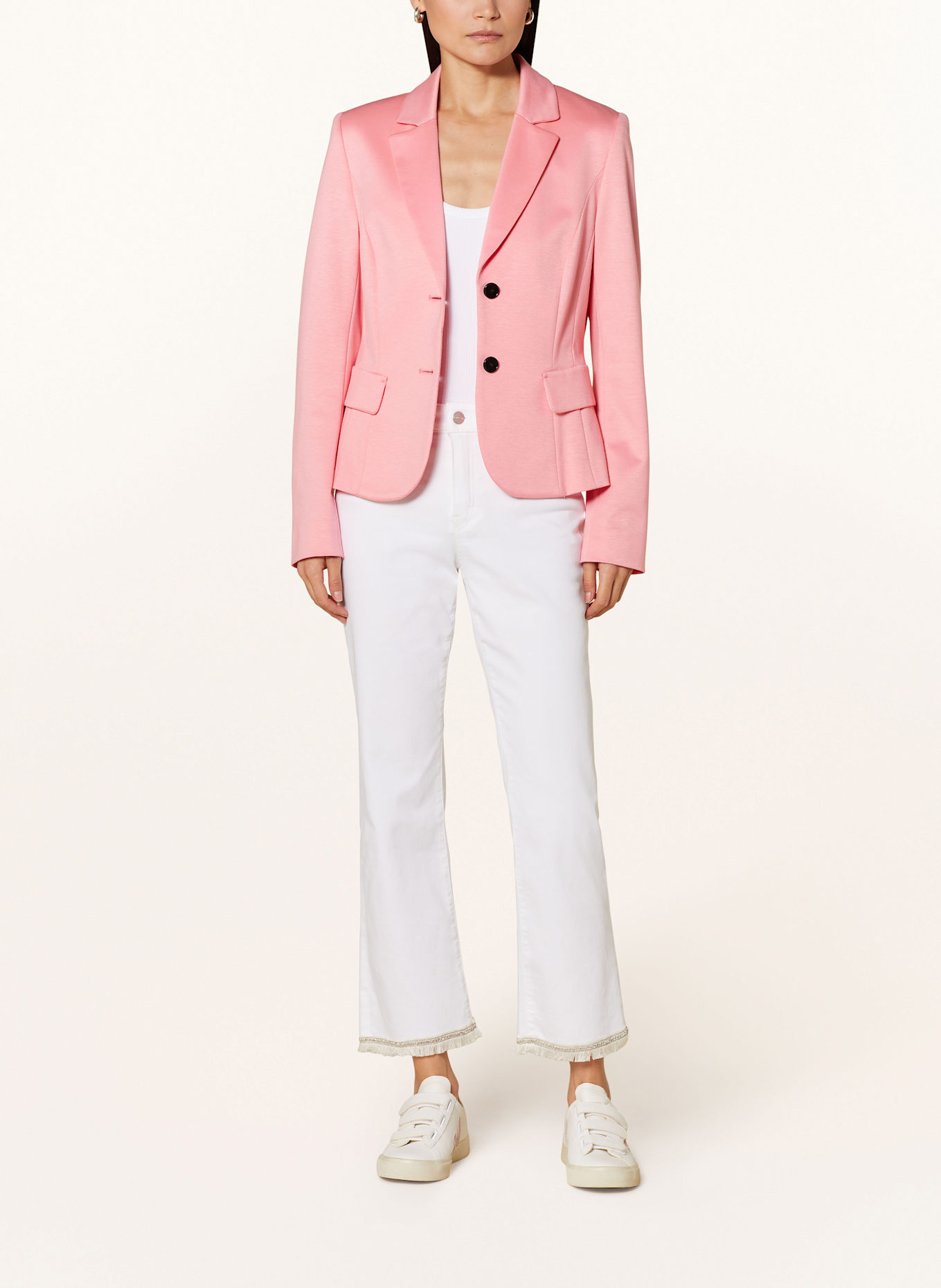 MARC CAIN Jerseyblazer: 236 bright candy pink