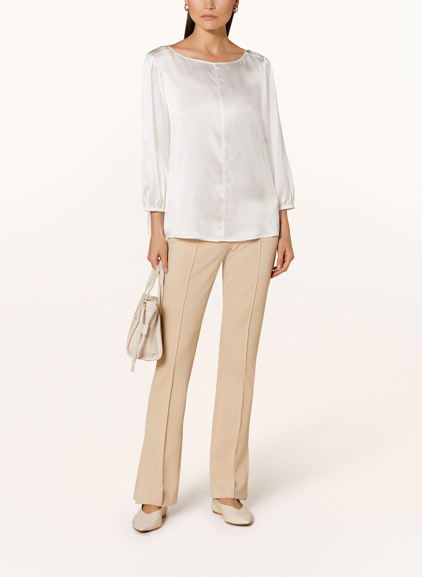 MARC CAIN Shirt blouse in silk: 110 off