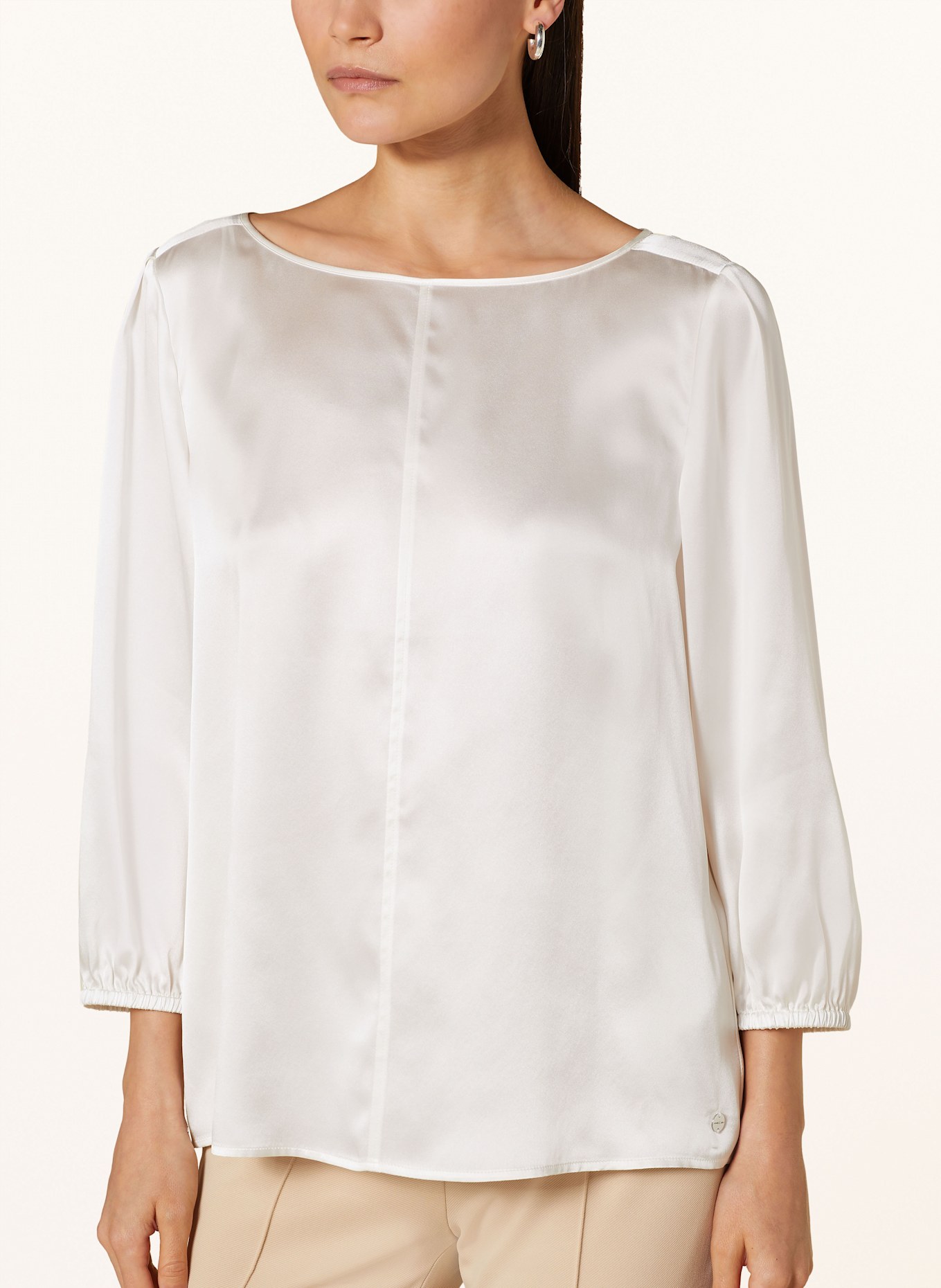 MARC CAIN Shirt blouse in silk: 110 off