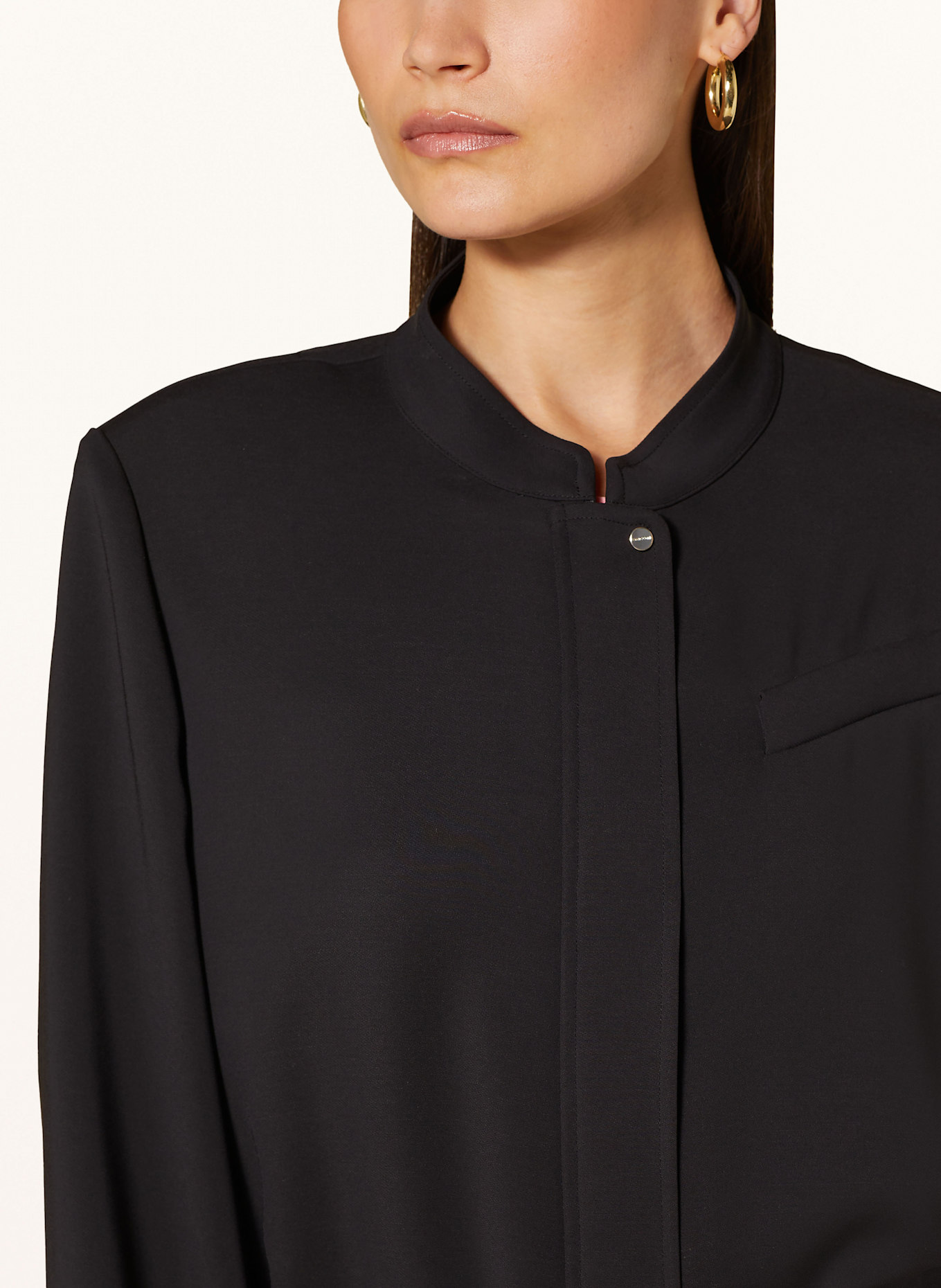 MARC CAIN Cropped-Blouson: SCHWARZ