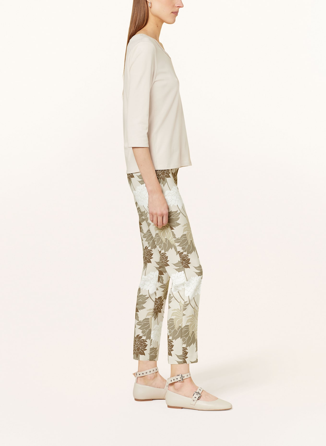 MARC CAIN Hose: 127 deep pearl