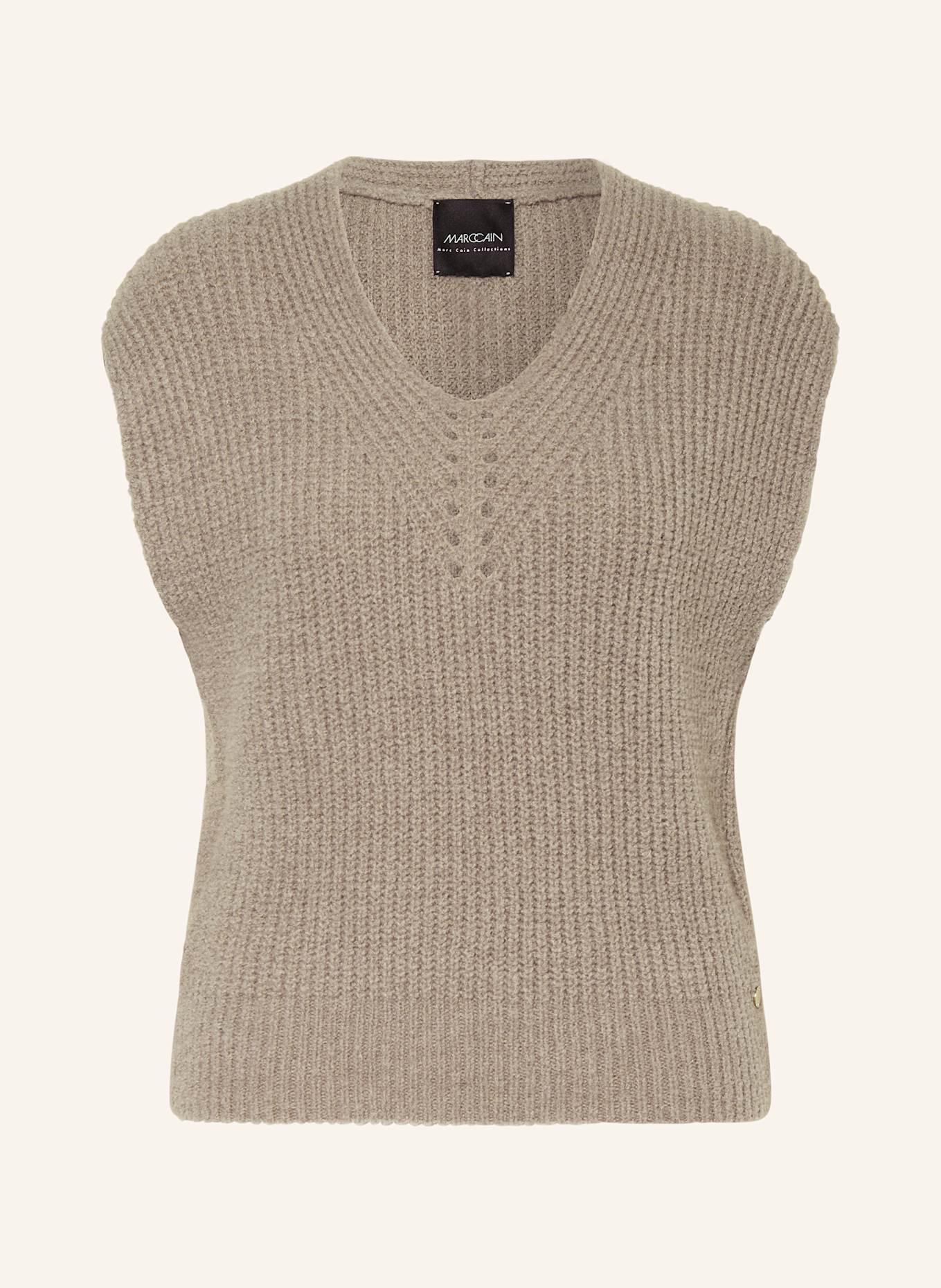 MARC CAIN Pullunder: 581 sage powder
