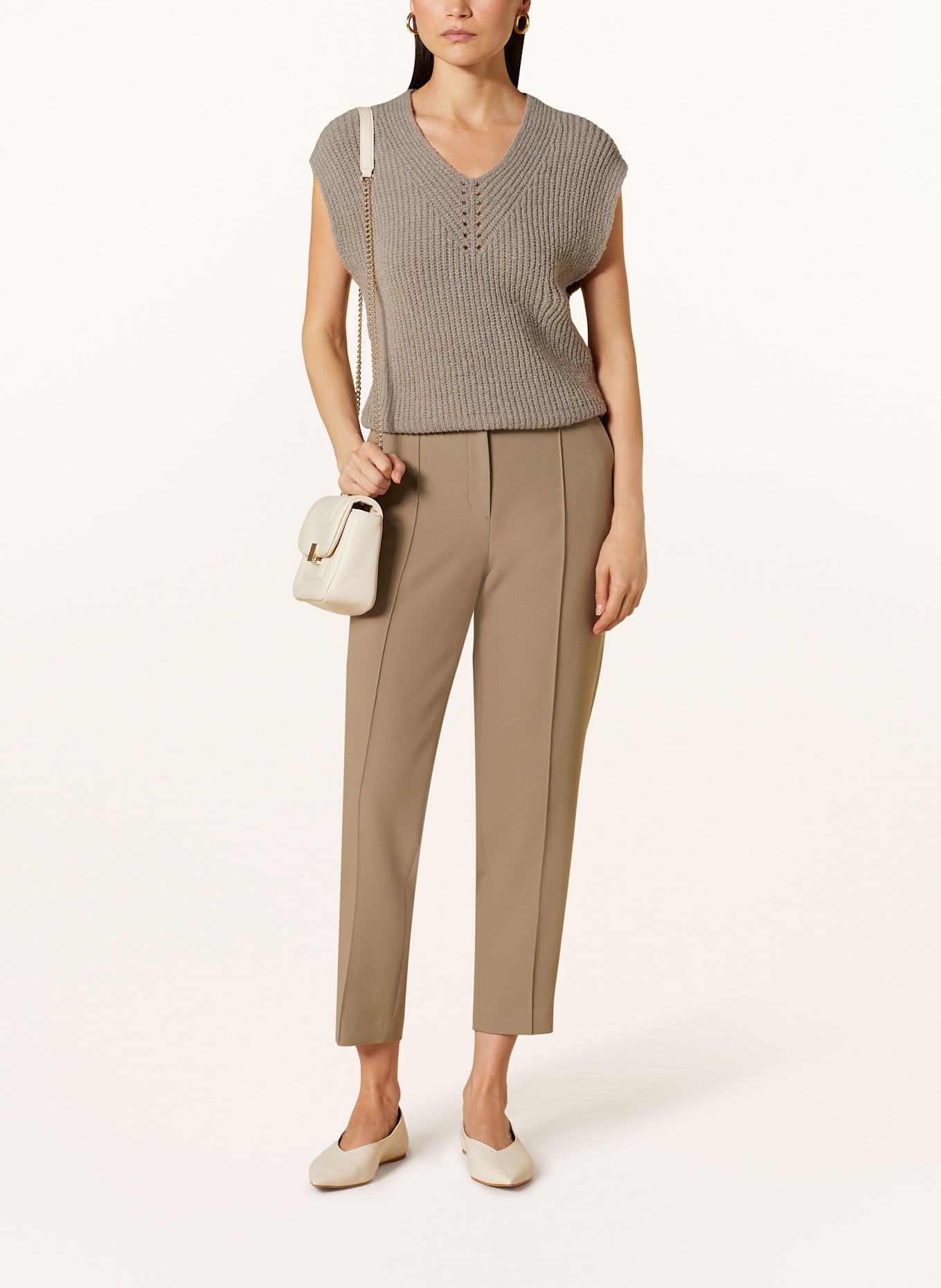 MARC CAIN Pullunder: 581 sage powder