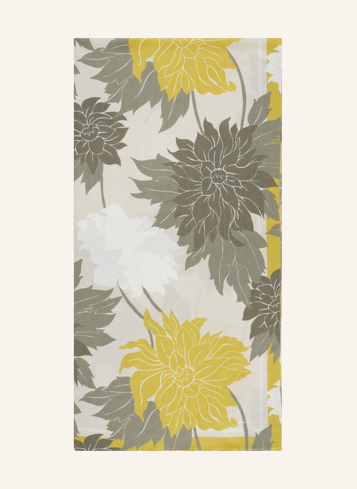 MARC CAIN Schal: 127 deep pearl