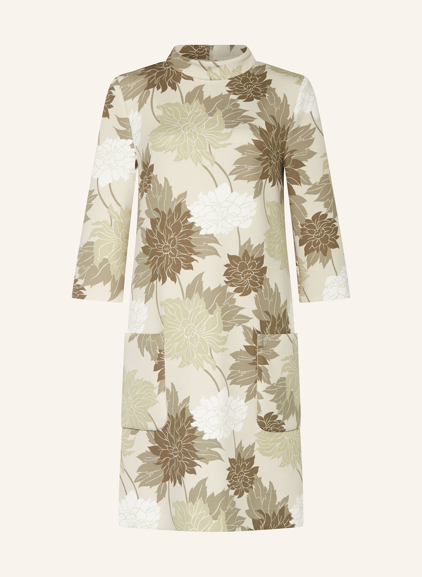 MARC CAIN Dress with 3/4 sleeves: 127 deep pearl