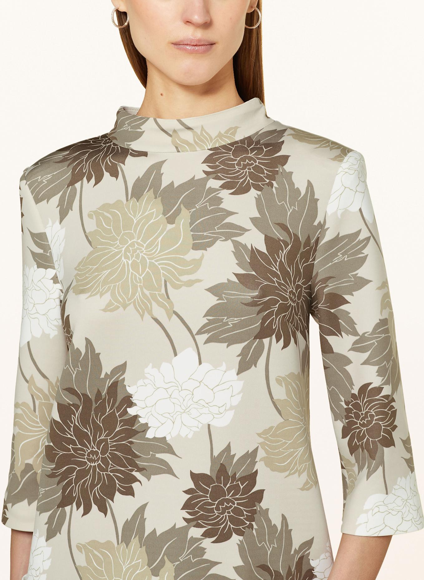 MARC CAIN Dress with 3/4 sleeves: 127 deep pearl