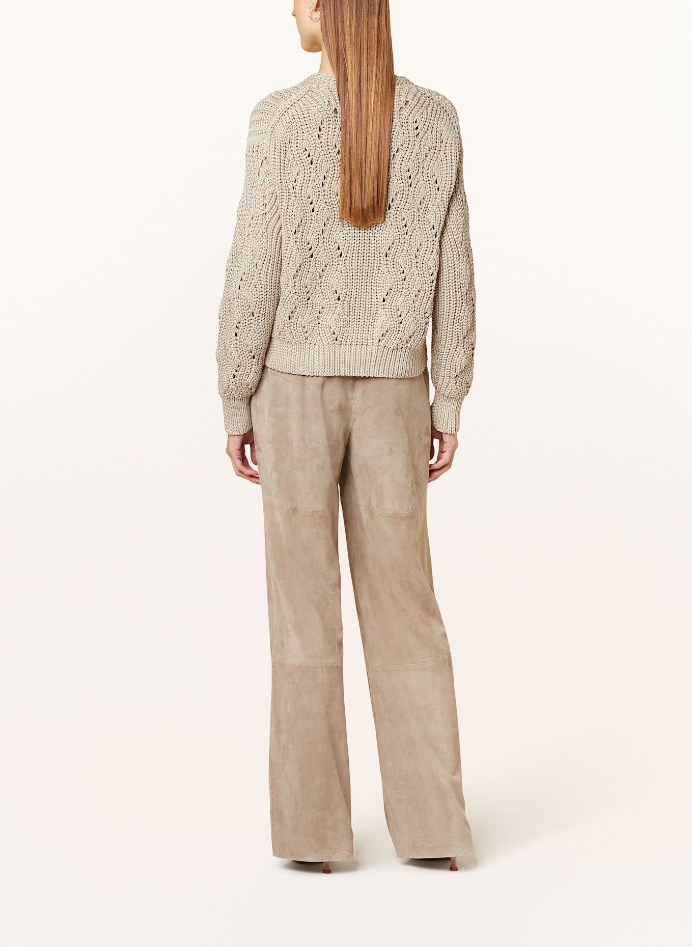 MARC CAIN Pullover: 127 deep pearl