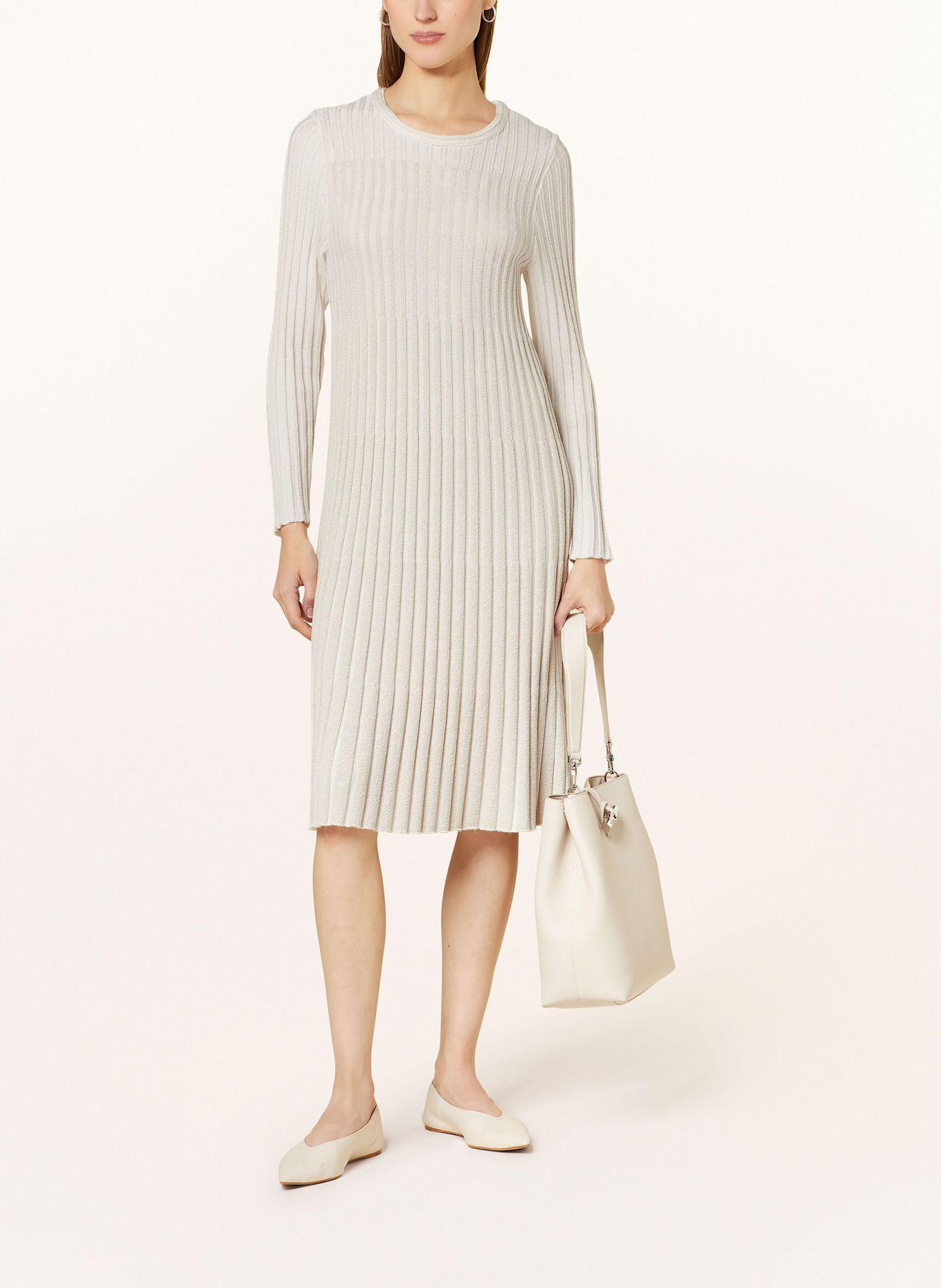 MARC CAIN Strickkleid mit Glitzergarn: 110 off