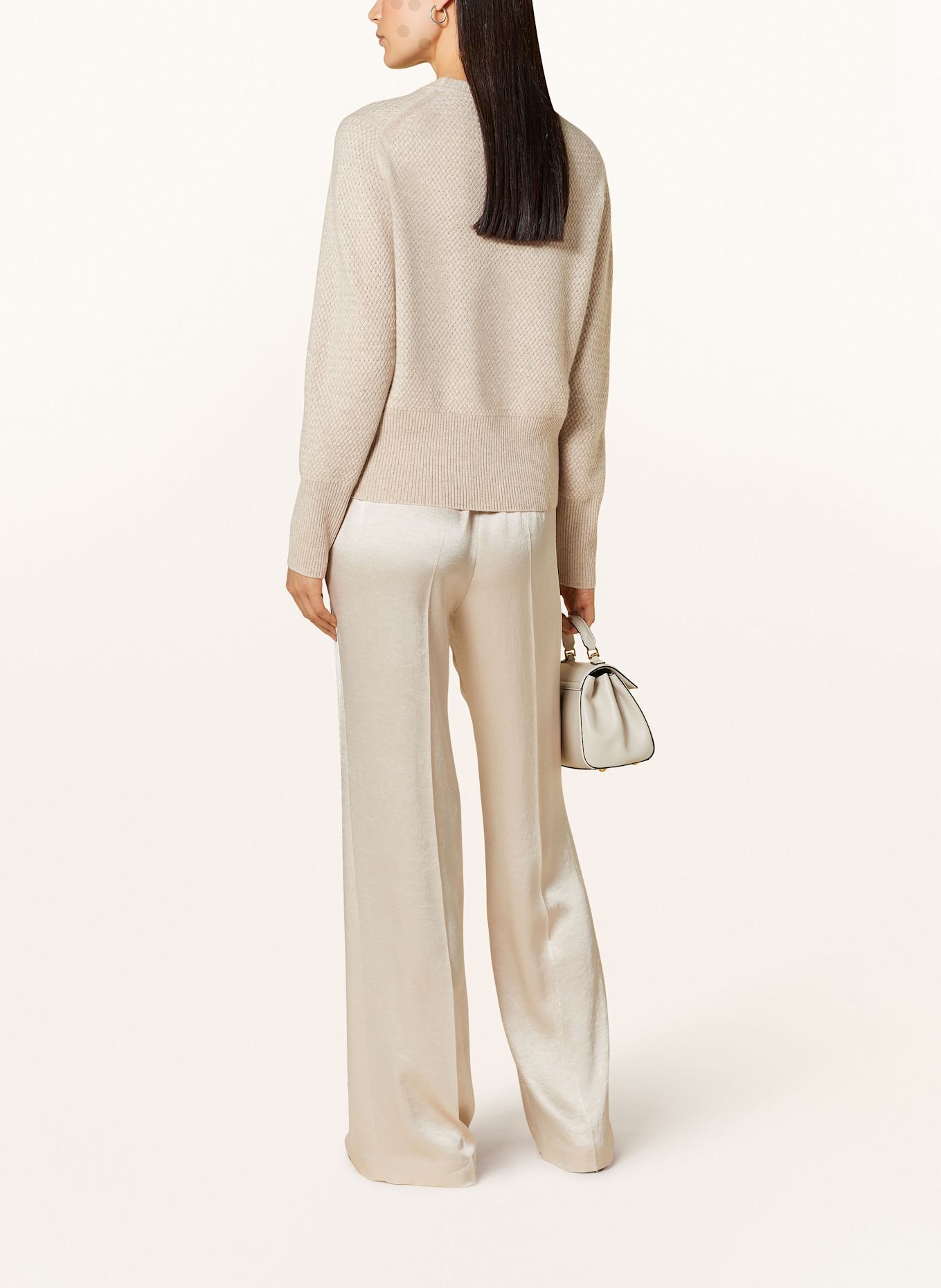 MARC CAIN Pull en cachemire: 129 new pearl melange