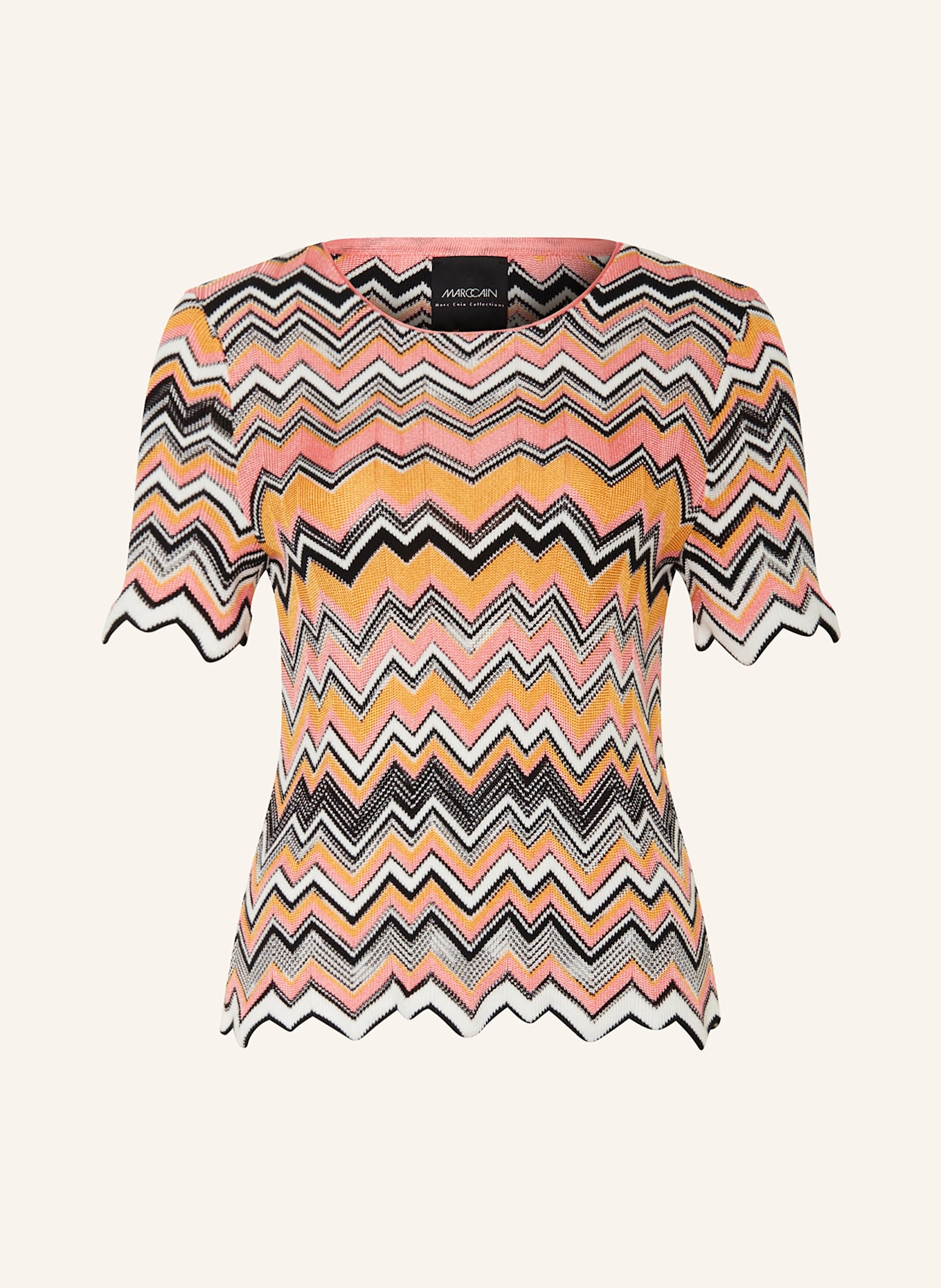 MARC CAIN Strickshirt: 236 bright candy pink