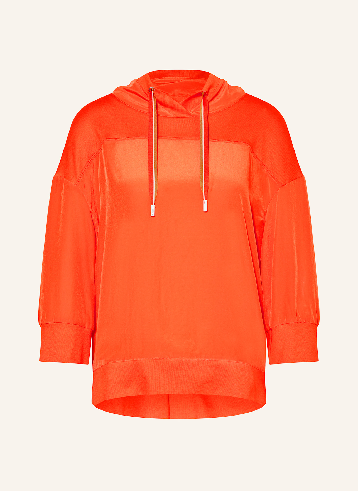 MARC CAIN Blusenshirt im Materialmix: 278 campari