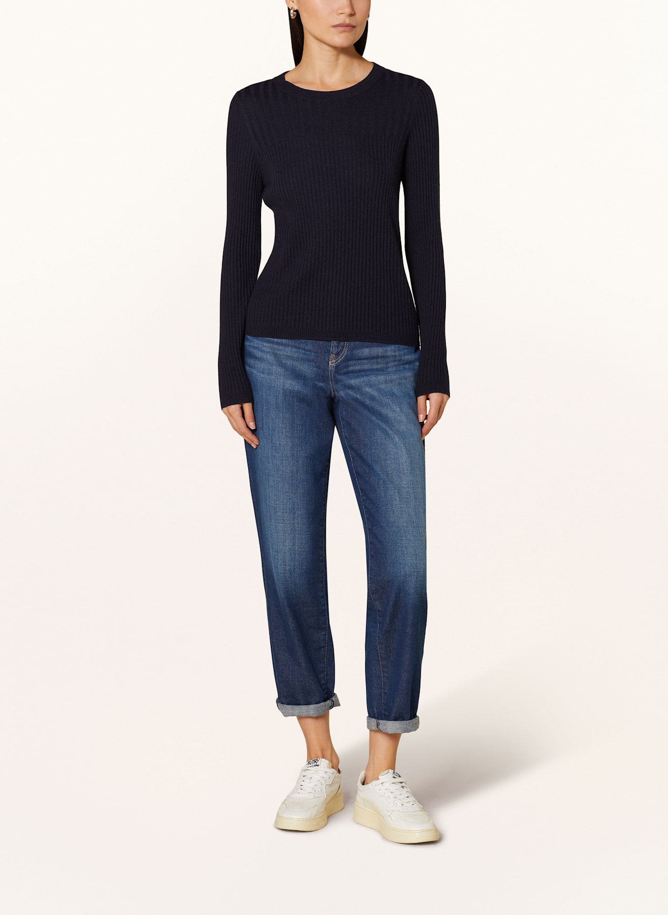 MARC CAIN Pullover: 394 navy