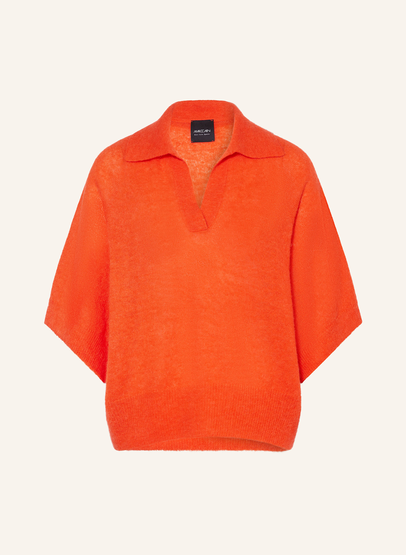 MARC CAIN Pullover mit Alpaka und 3/4-Arm: 278 campari
