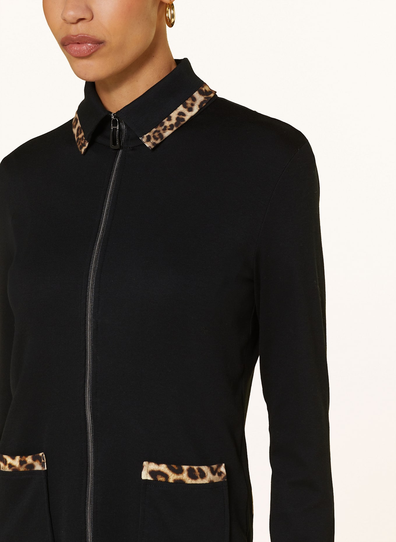 MARC CAIN Sweatjacke: 900 BLACK