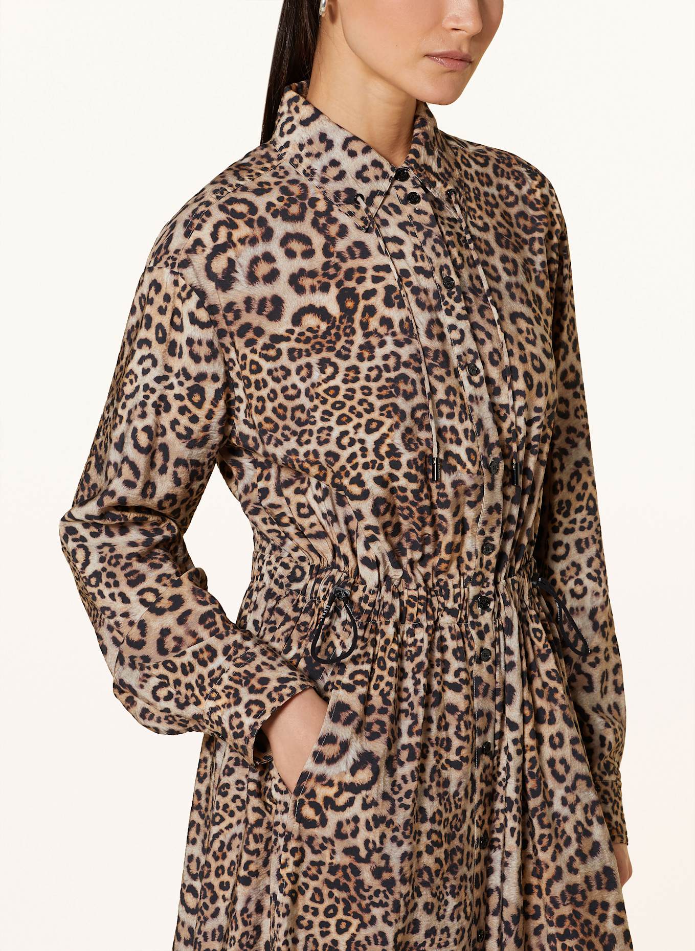 MARC CAIN Hemdblusenkleid: 617 granola