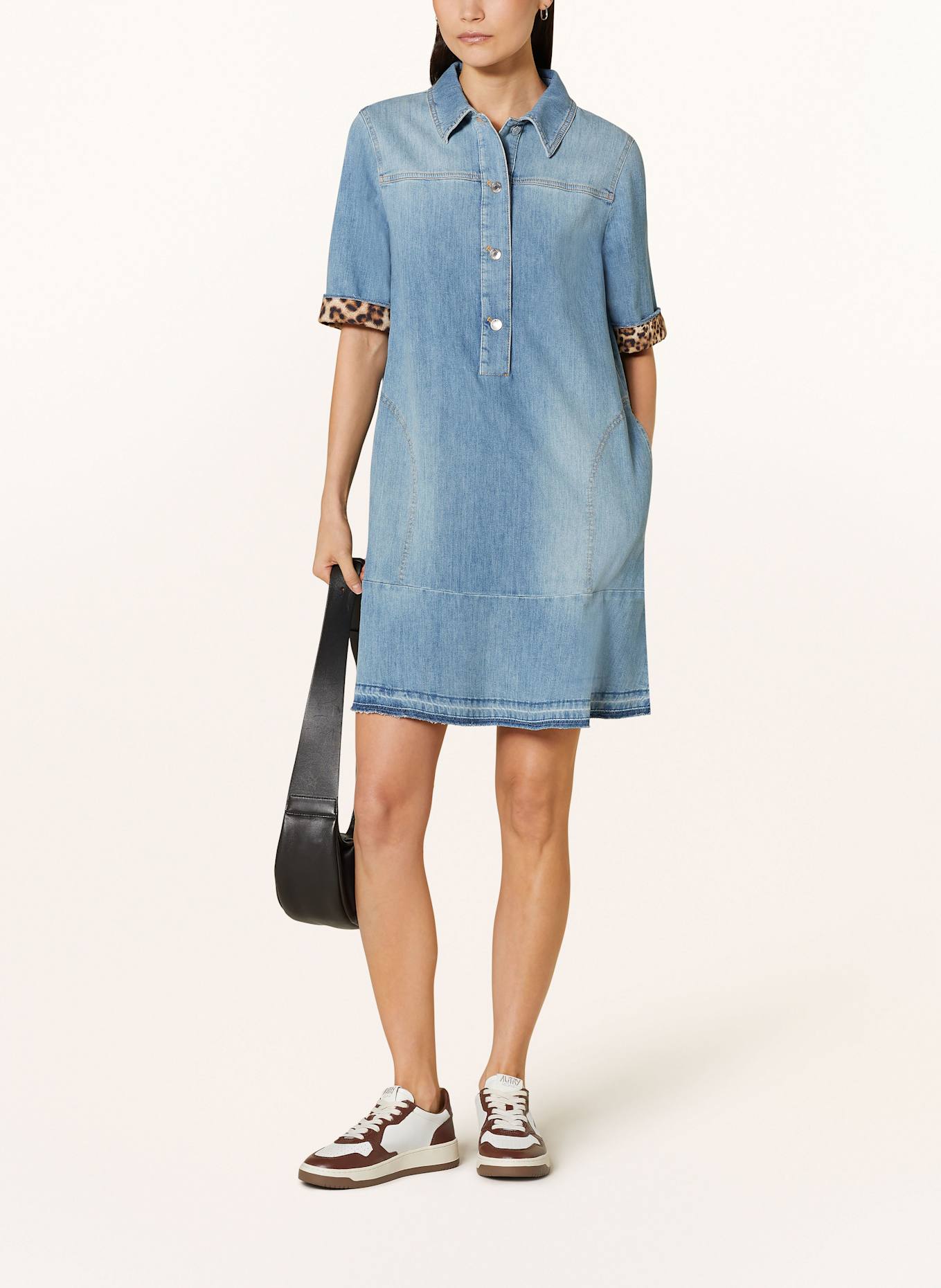 MARC CAIN Džínové šaty: 351 baby blue