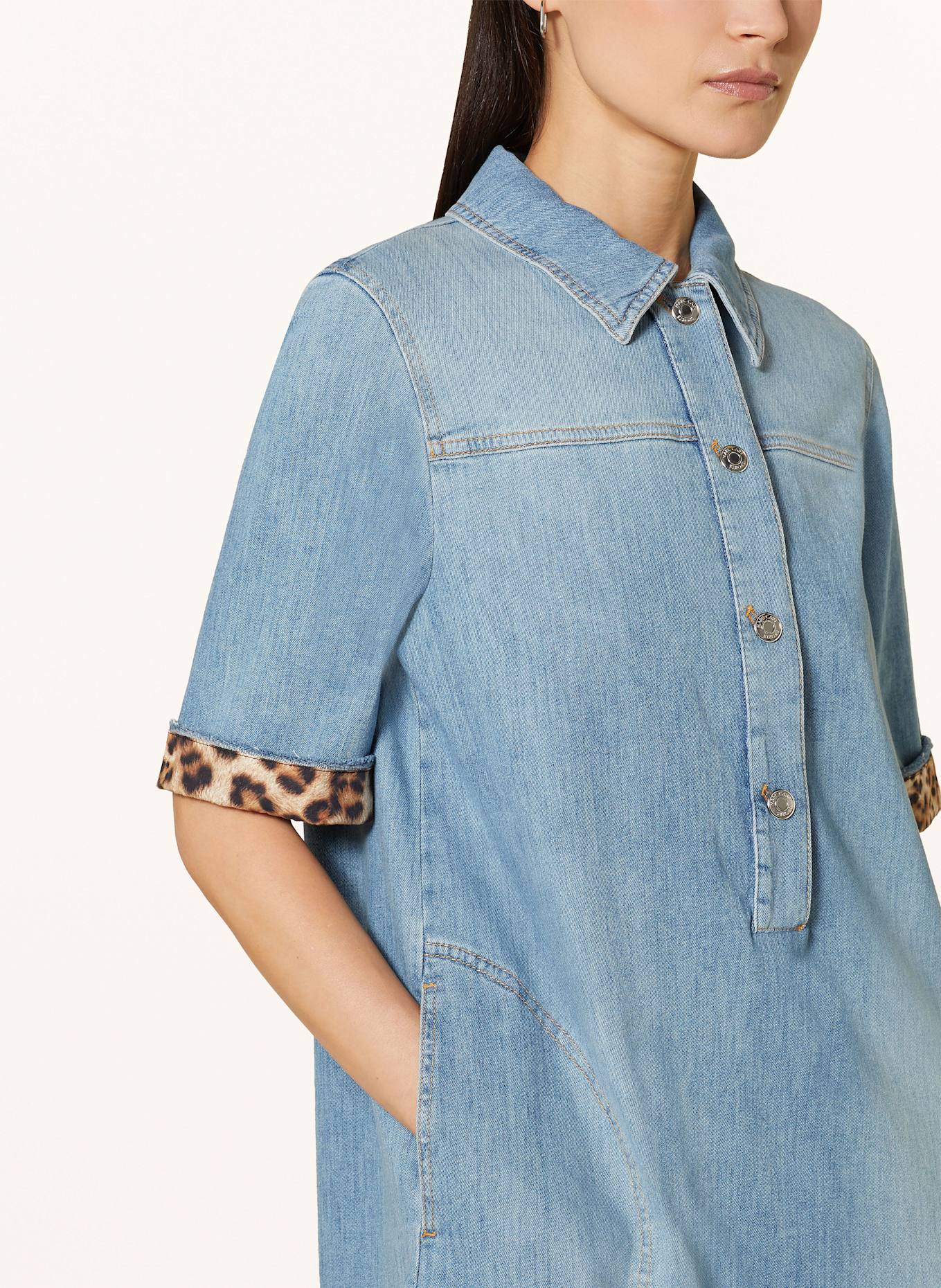 MARC CAIN Džínové šaty: 351 baby blue