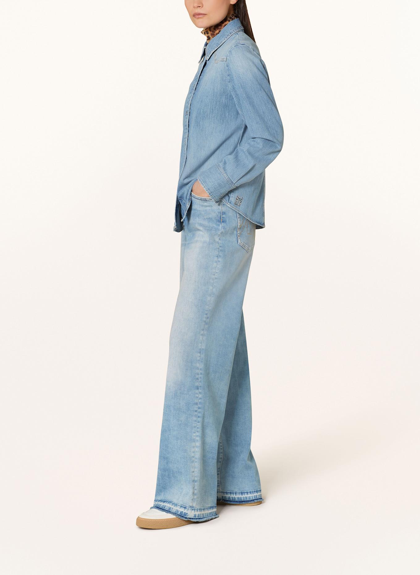 MARC CAIN Flared jeans WARRI: 351 baby blue