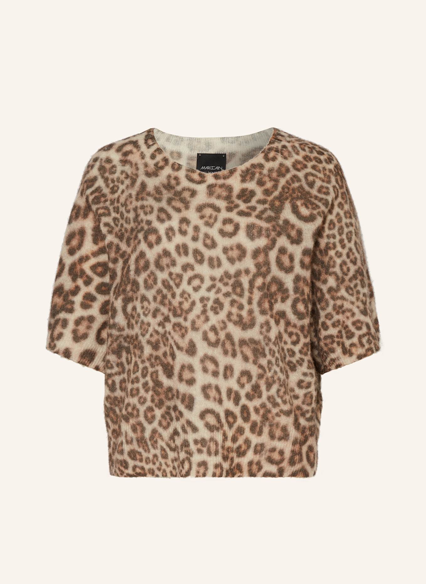 MARC CAIN Úpletové tričko s alpakou: 617 granola