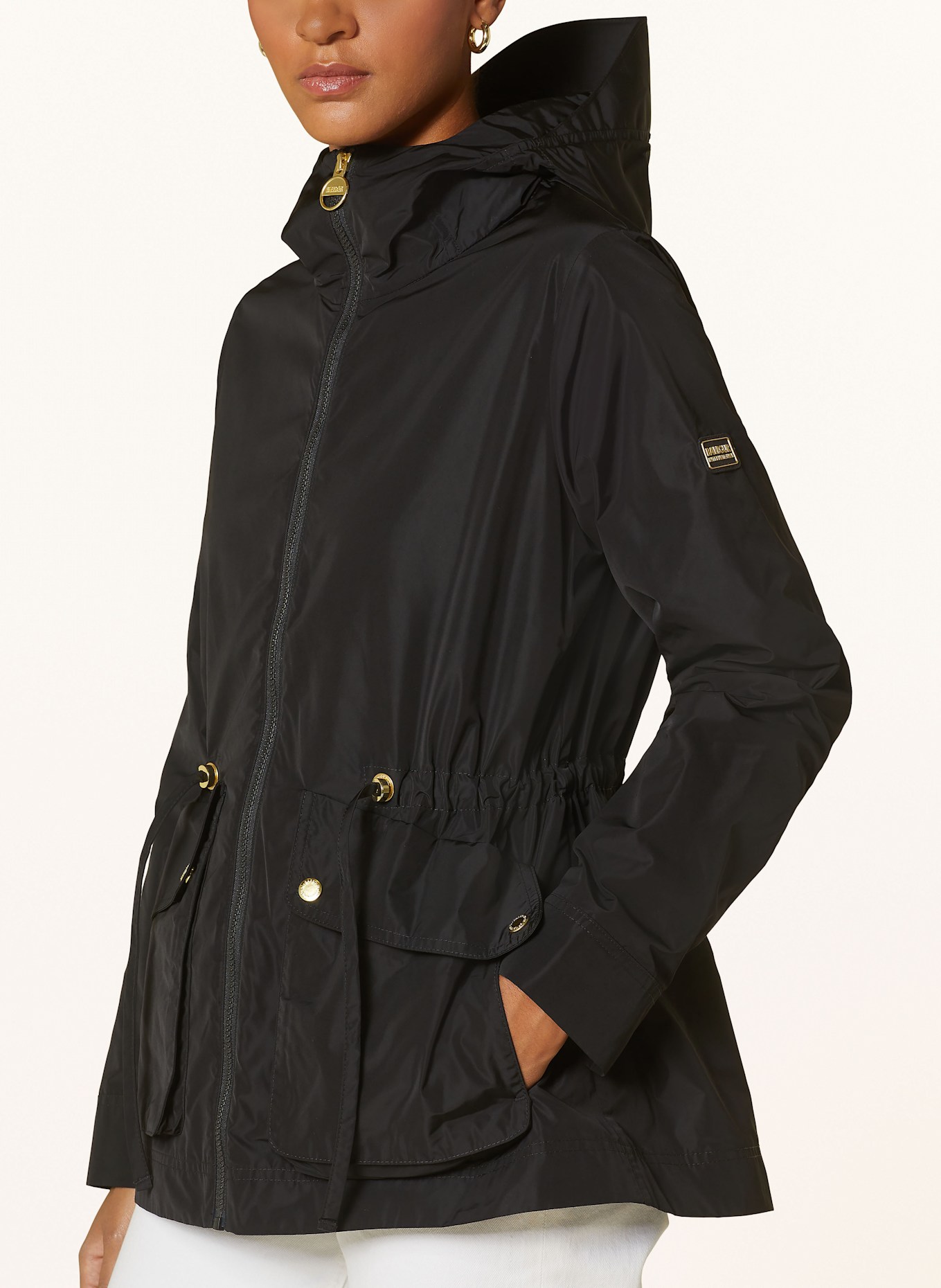 BARBOUR INTERNATIONAL Kurtka polowa PIPER: CZARNY