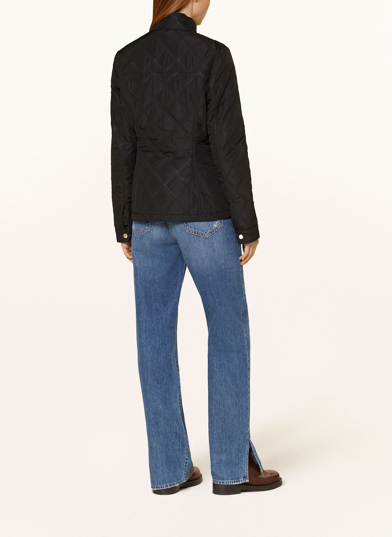 BARBOUR INTERNATIONAL Steppjacke HALSEY: SCHWARZ