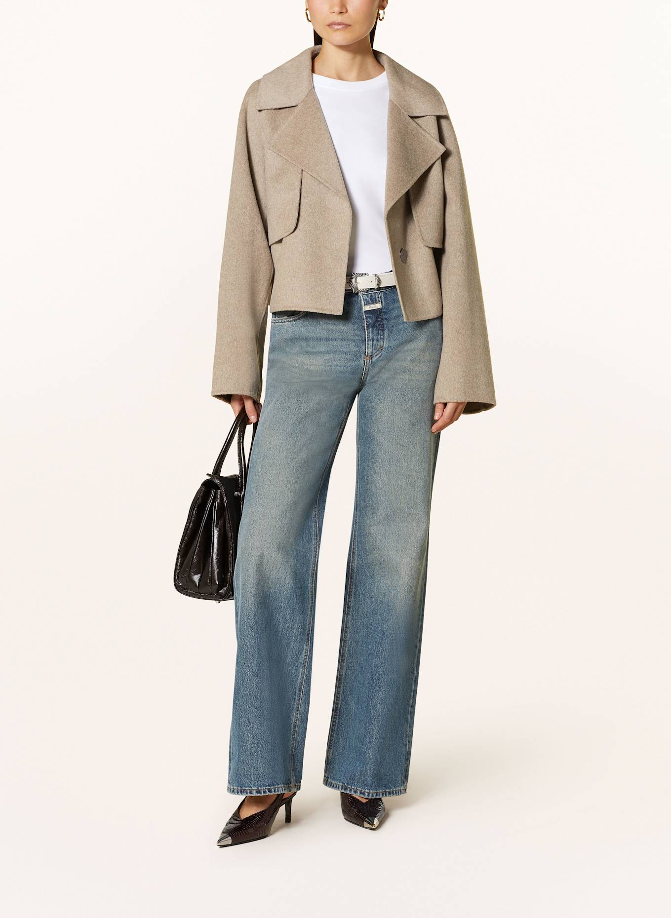 MRS & HUGS Cabanjacke: TAUPE