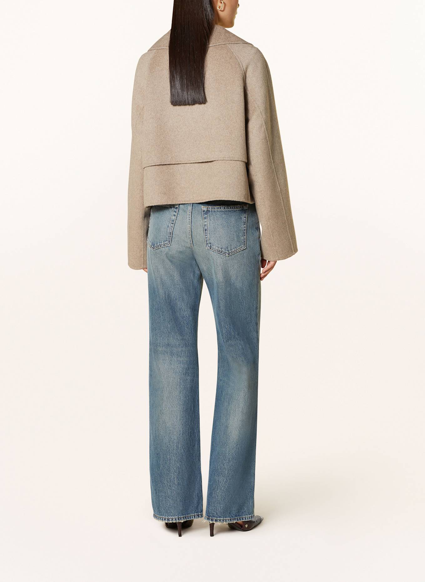 MRS & HUGS Cabanjacke: TAUPE