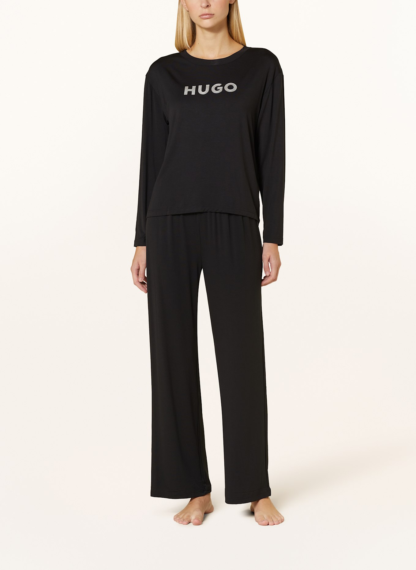 HUGO Pyjama UNITE: ZWART