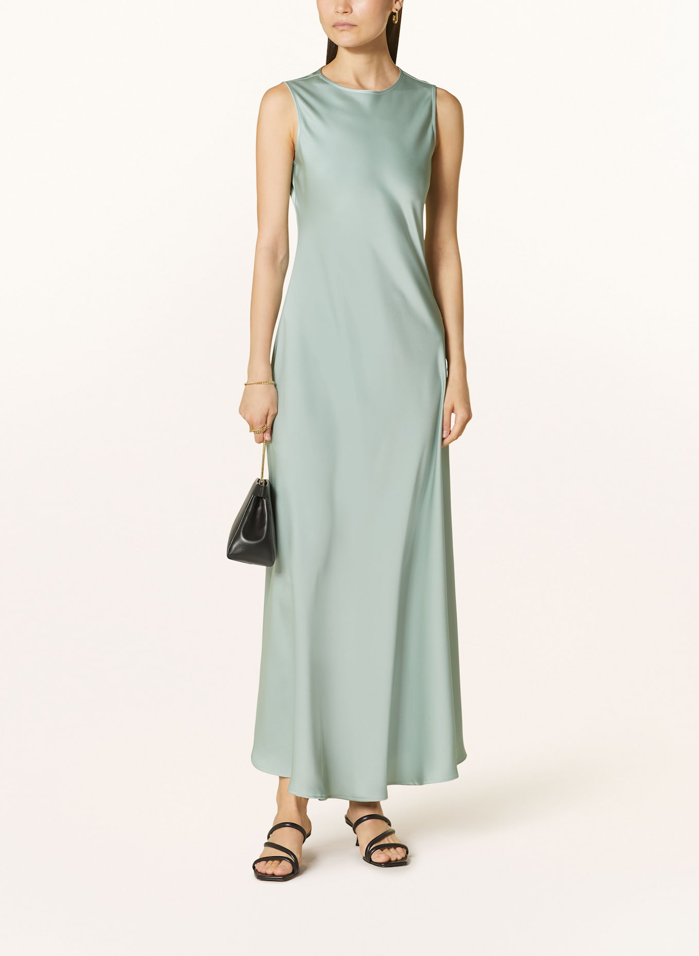 MRS & HUGS Satinkleid: MINT