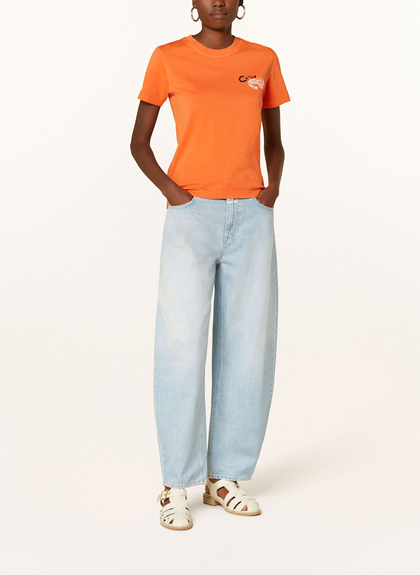 CLOSED Barrel Jeans JAZZIE: LBL Light Blue