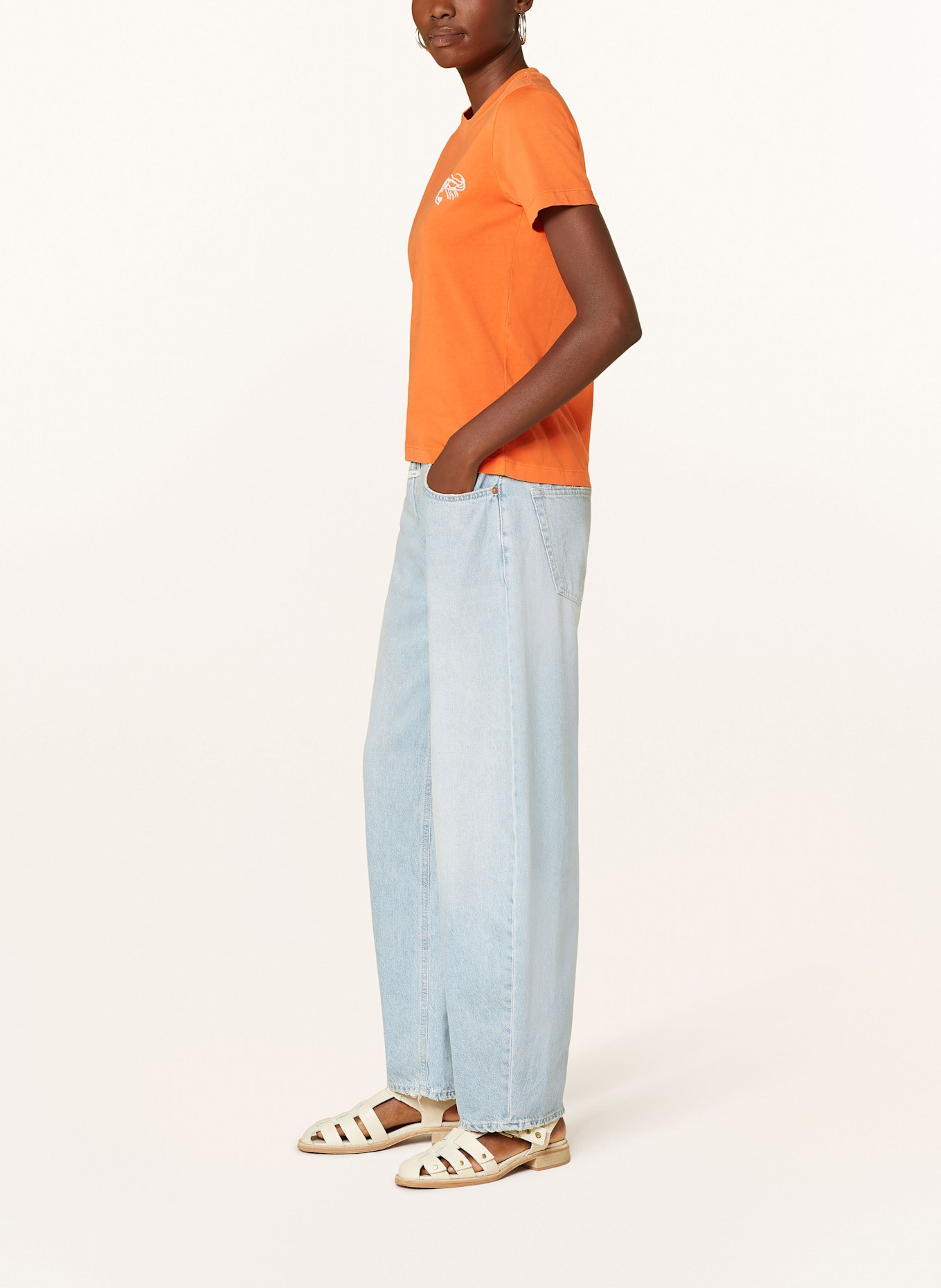 CLOSED Barrel Jeans JAZZIE: LBL Light Blue