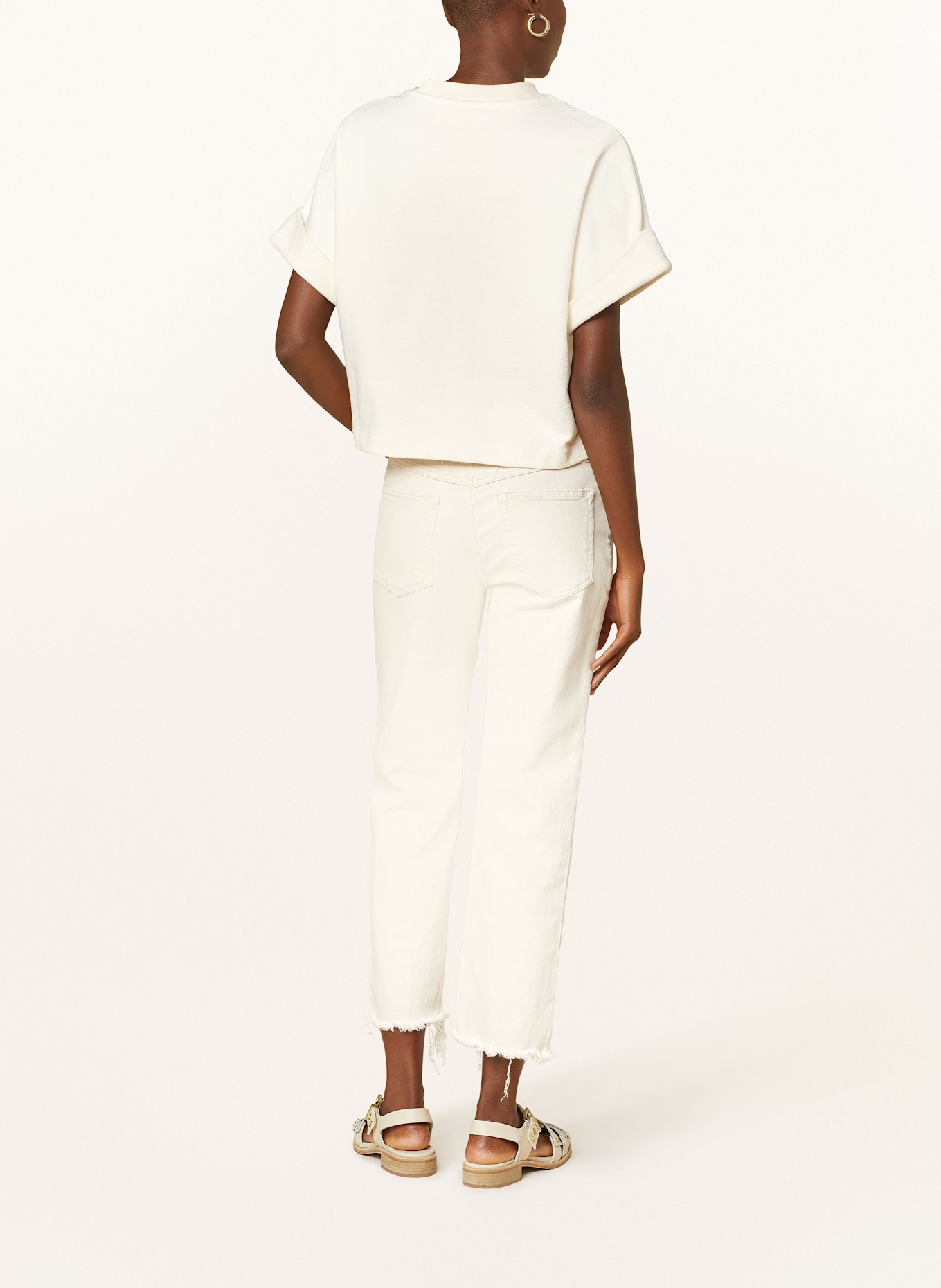 CLOSED Straight Jeans MILO: 218 IVORY