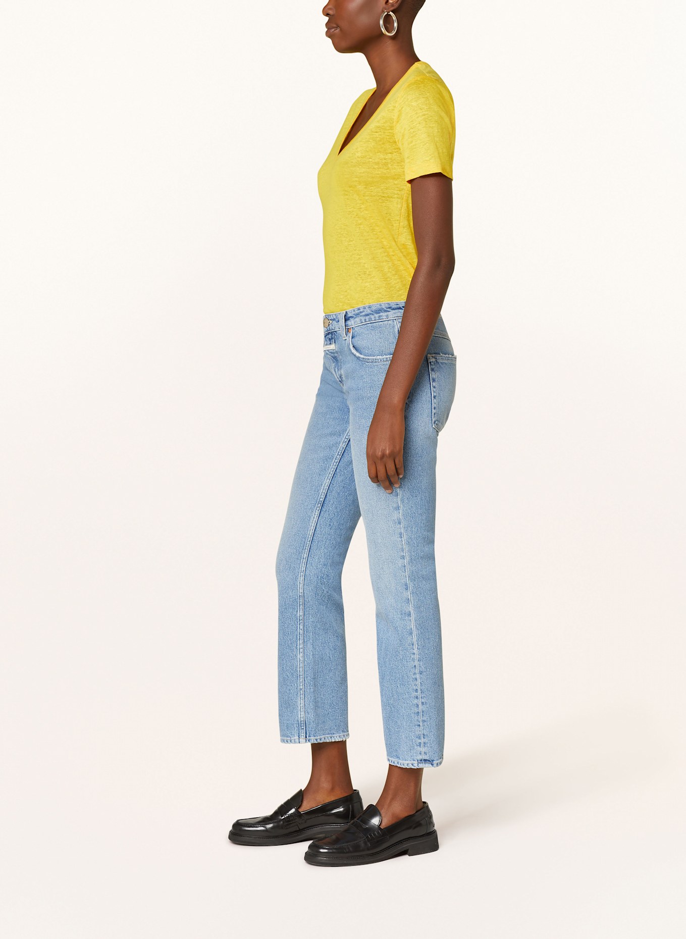 CLOSED Straight Jeans JUNNA: MBL MID BLUE
