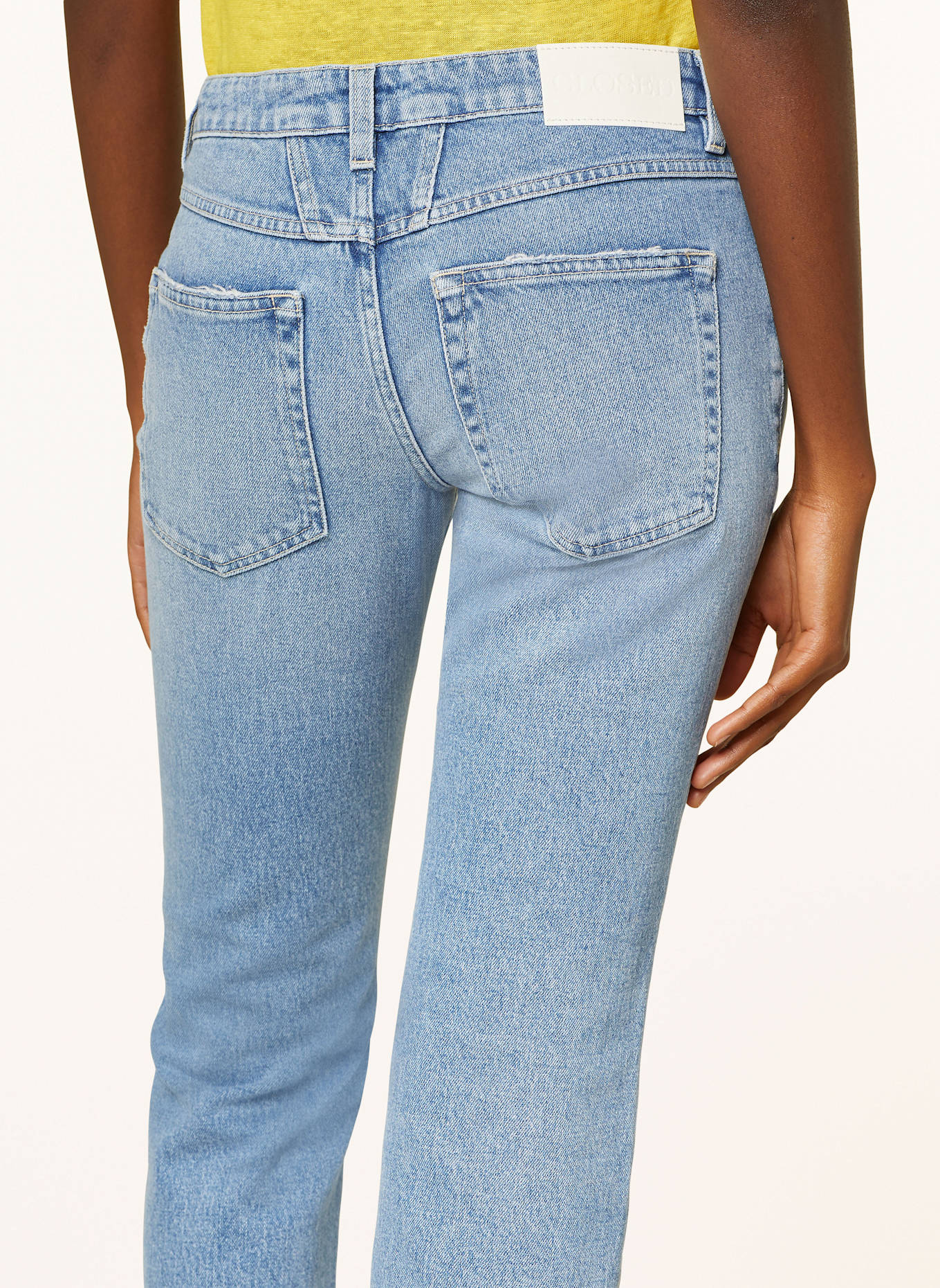 CLOSED Straight Jeans JUNNA: MBL MID BLUE