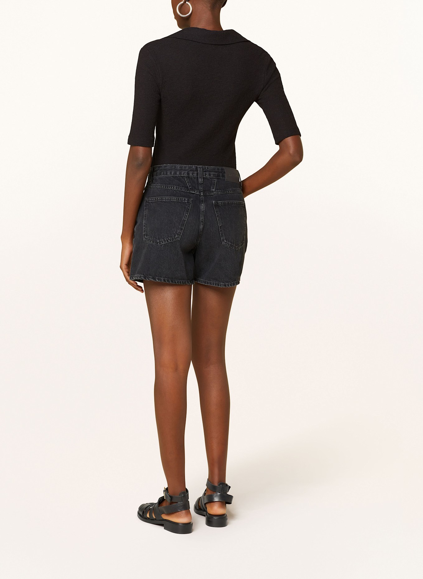 CLOSED Jeansshorts JANEY: DGY DARK GREY