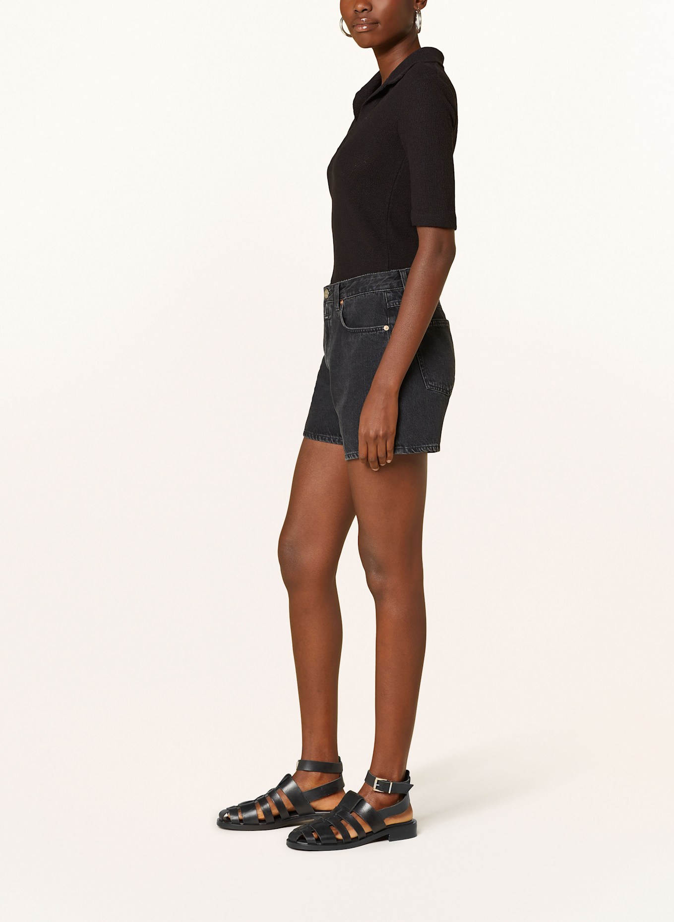 CLOSED Jeansshorts JANEY: DGY DARK GREY