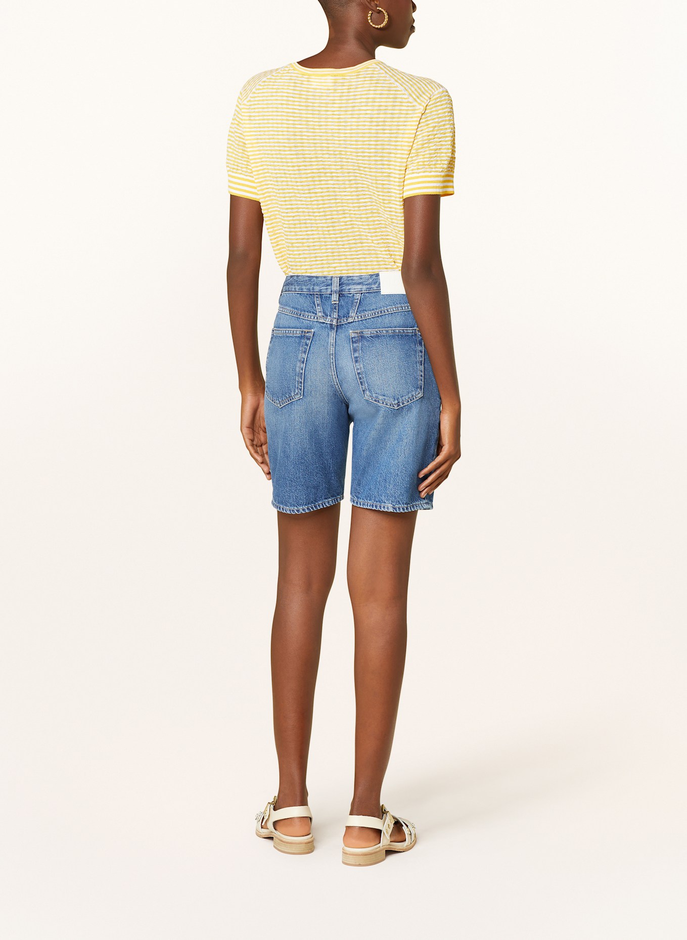 CLOSED Jeansshorts JINNIE: MBL MID BLUE