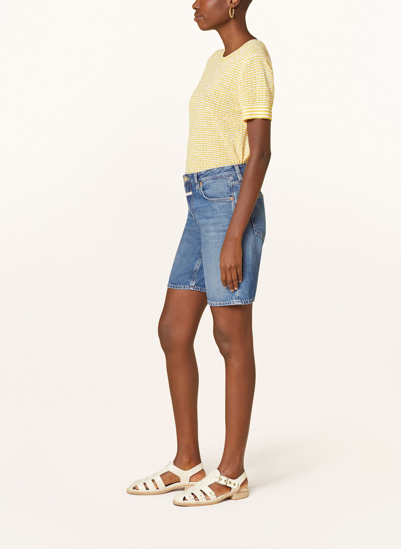 CLOSED Jeansshorts JINNIE: MBL MID BLUE