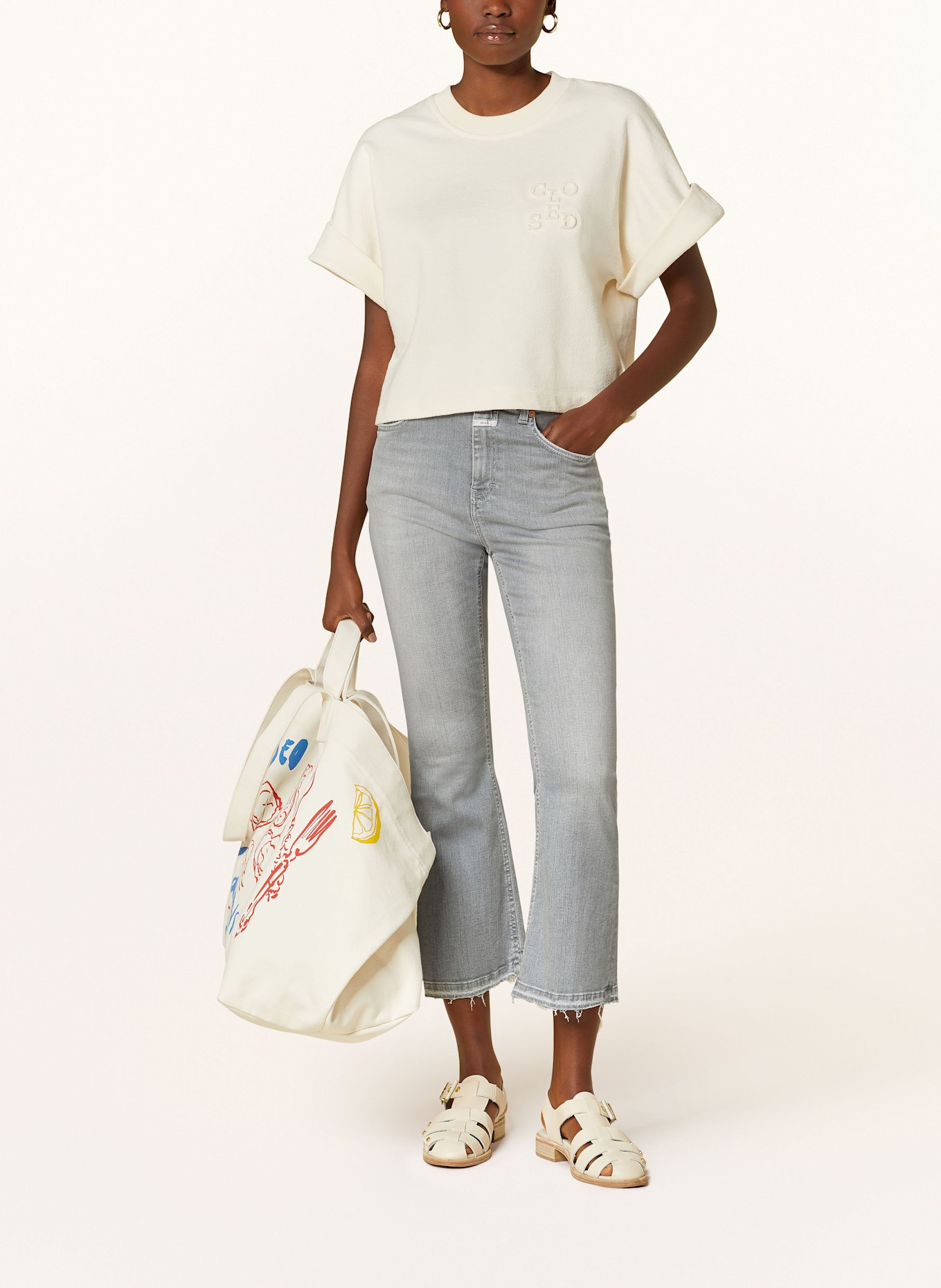 CLOSED Jeans HI-SUN: LGY LIGHT GREY