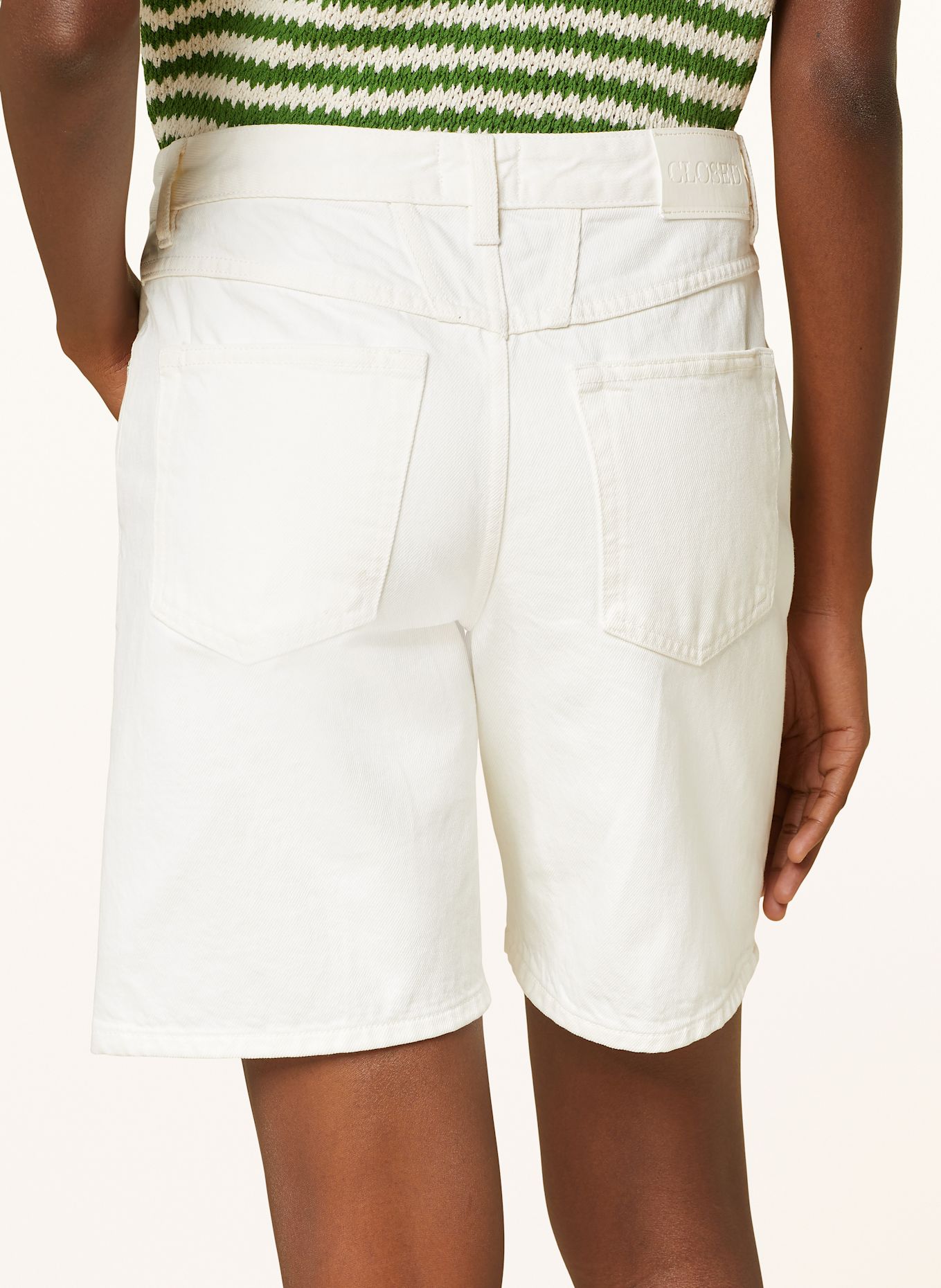 CLOSED Jeansshorts JINNIE: 200 WHITE