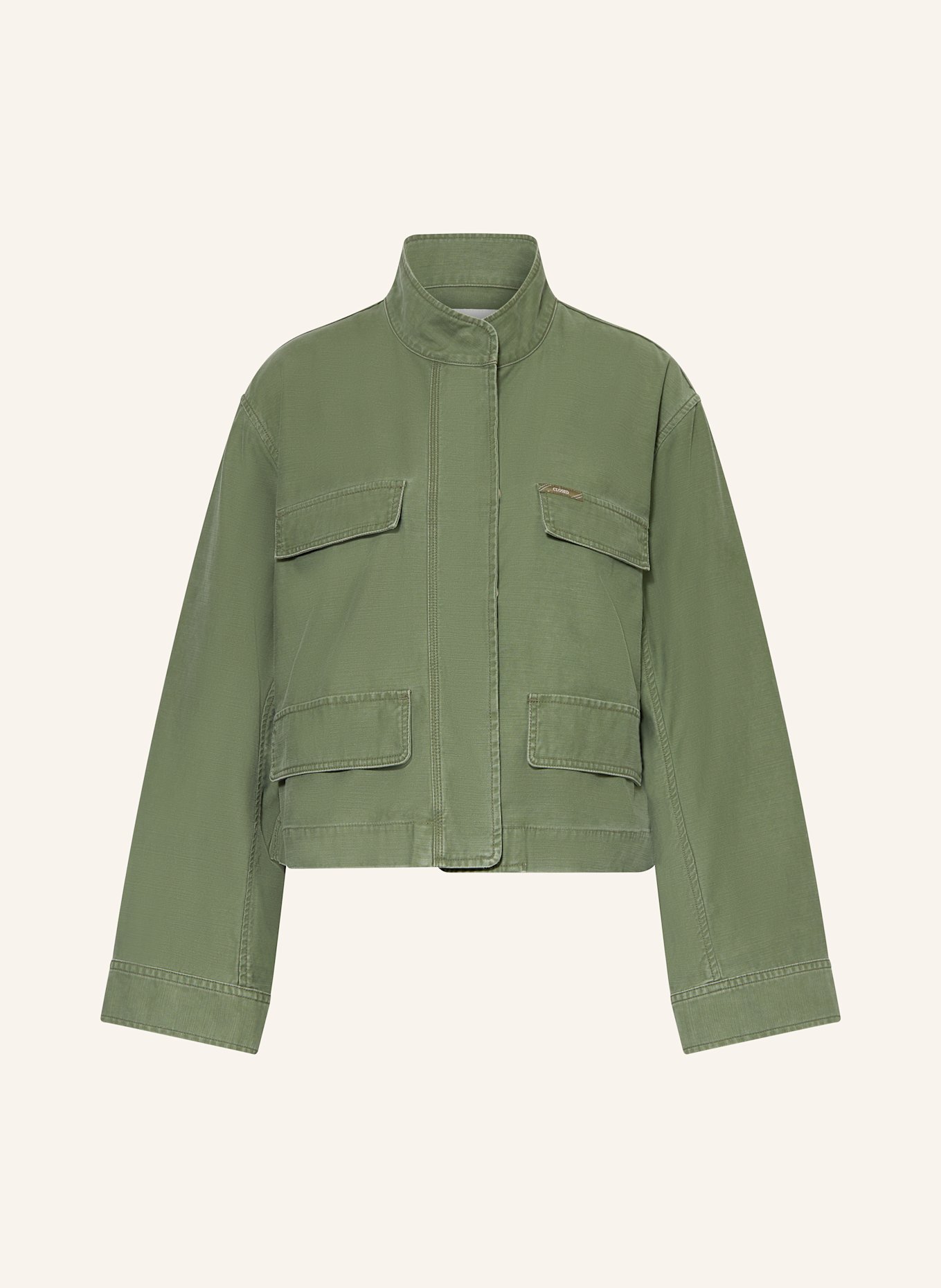 CLOSED Cropped-Fieldjacket: OLIV