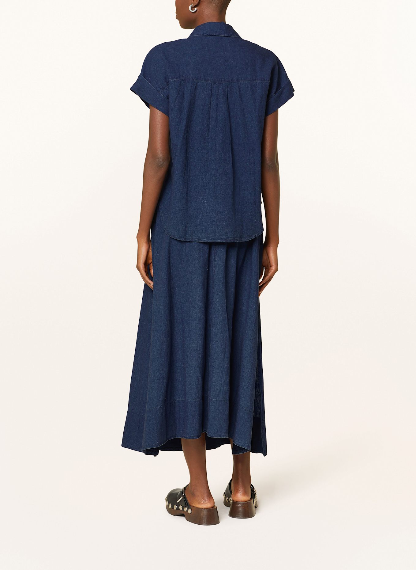 CLOSED Shirt blouse: DARK BLUE