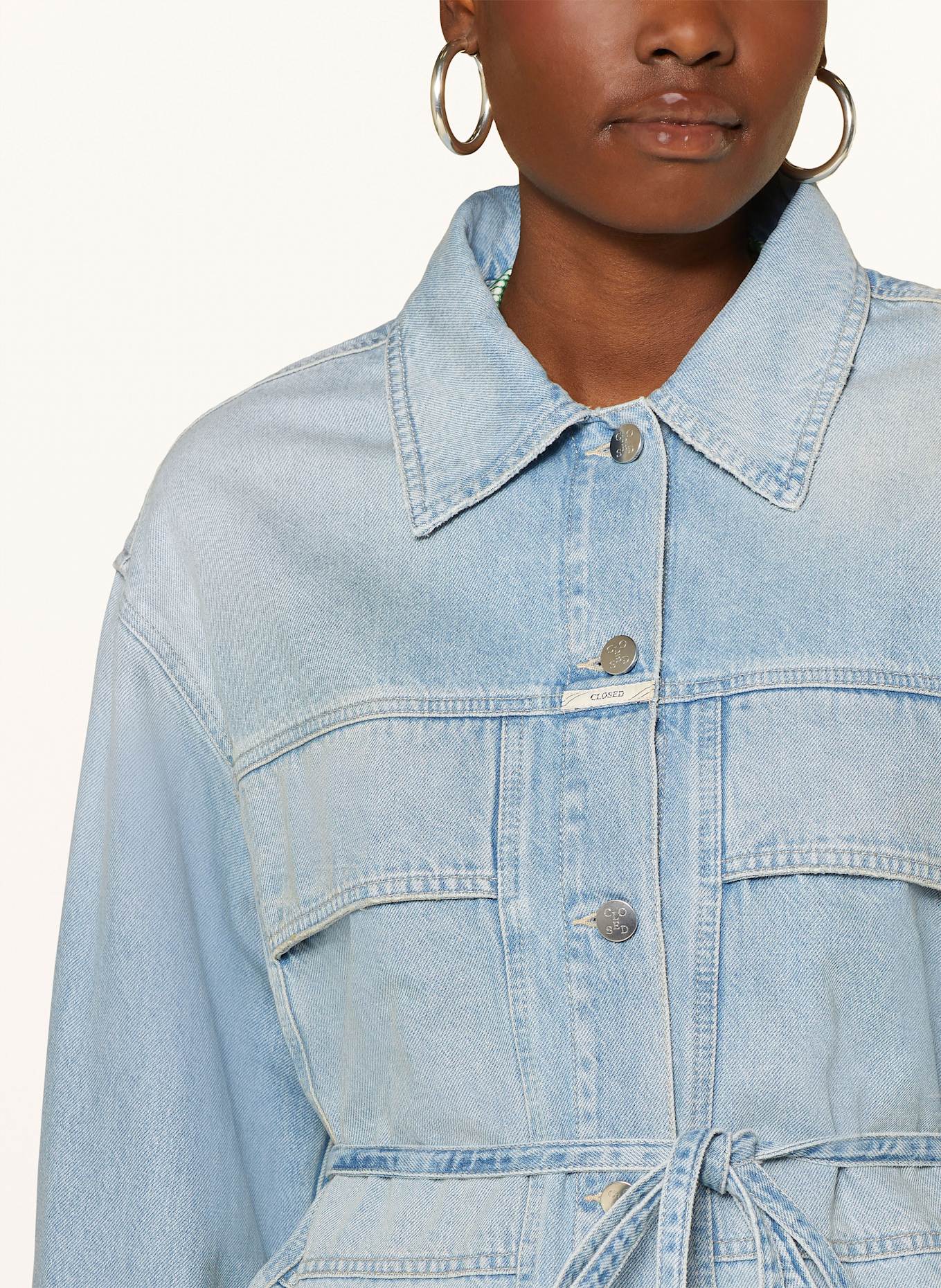 CLOSED Denim jacket: LIGHT BLUE