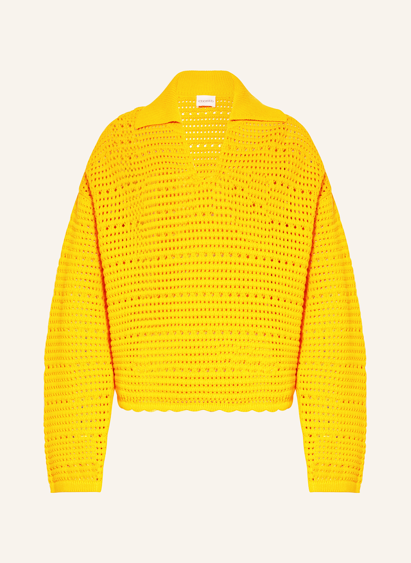 CLOSED Pullover: DUNKELGELB
