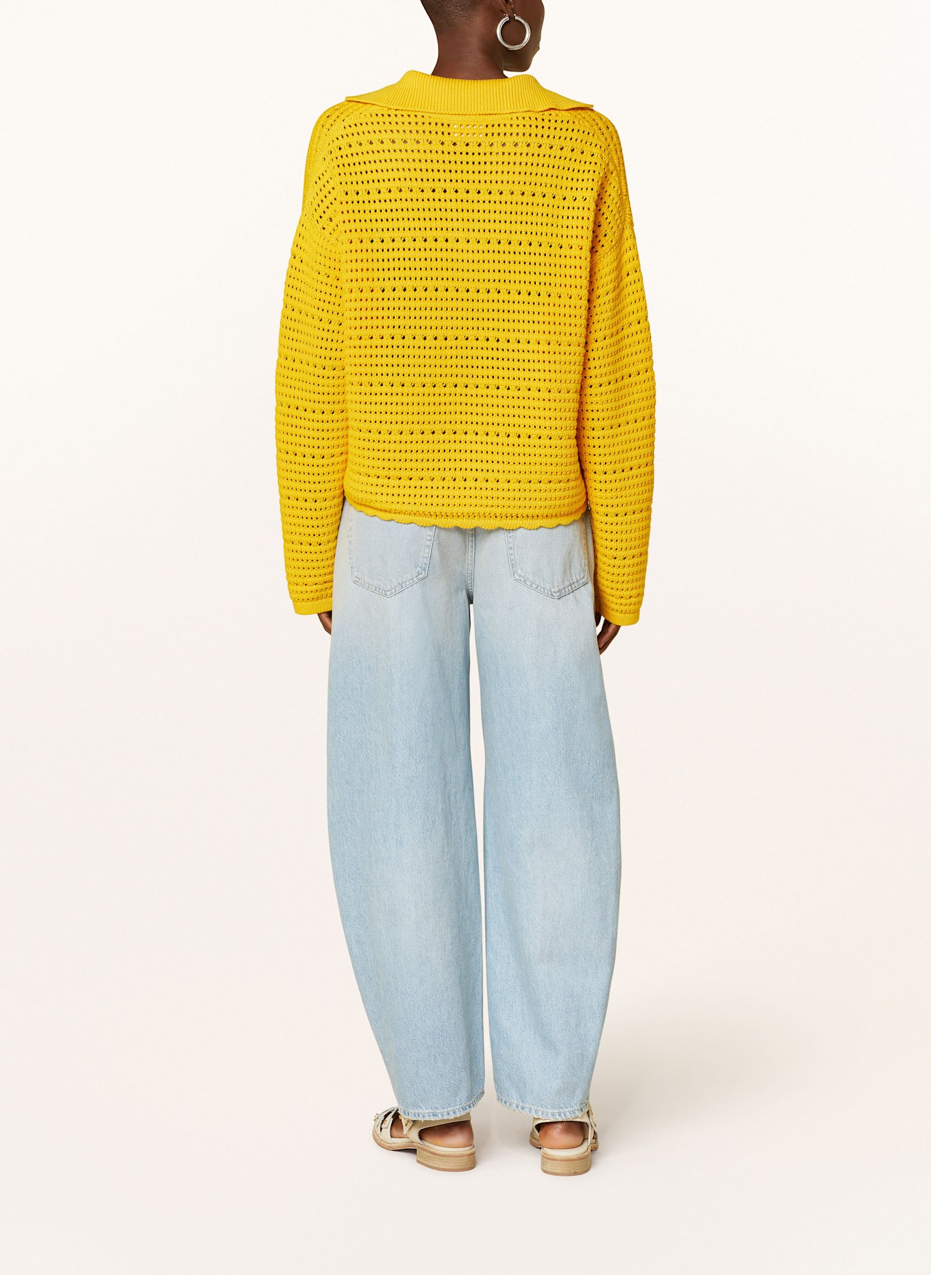 CLOSED Pullover: DUNKELGELB