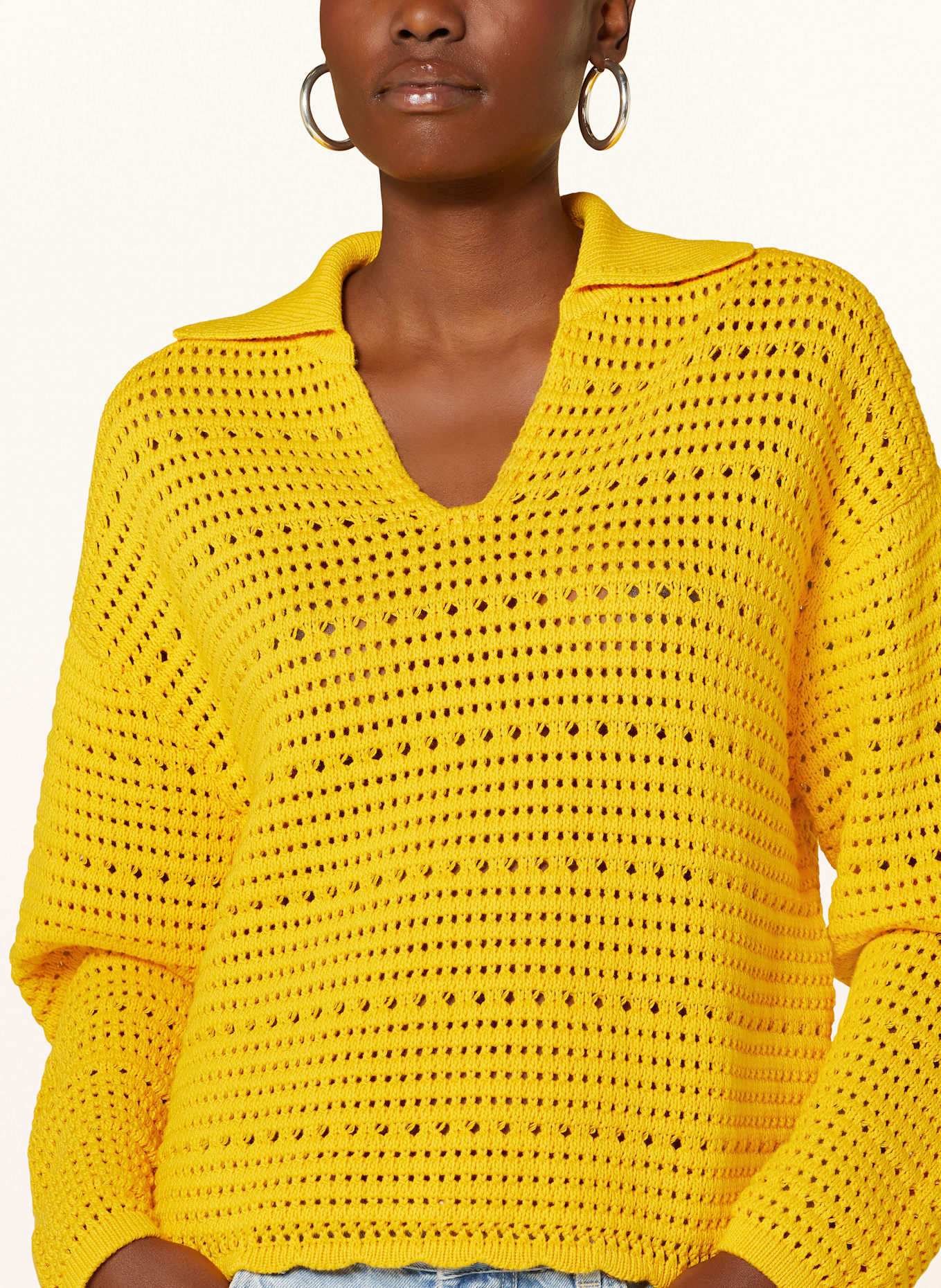 CLOSED Pullover: DUNKELGELB