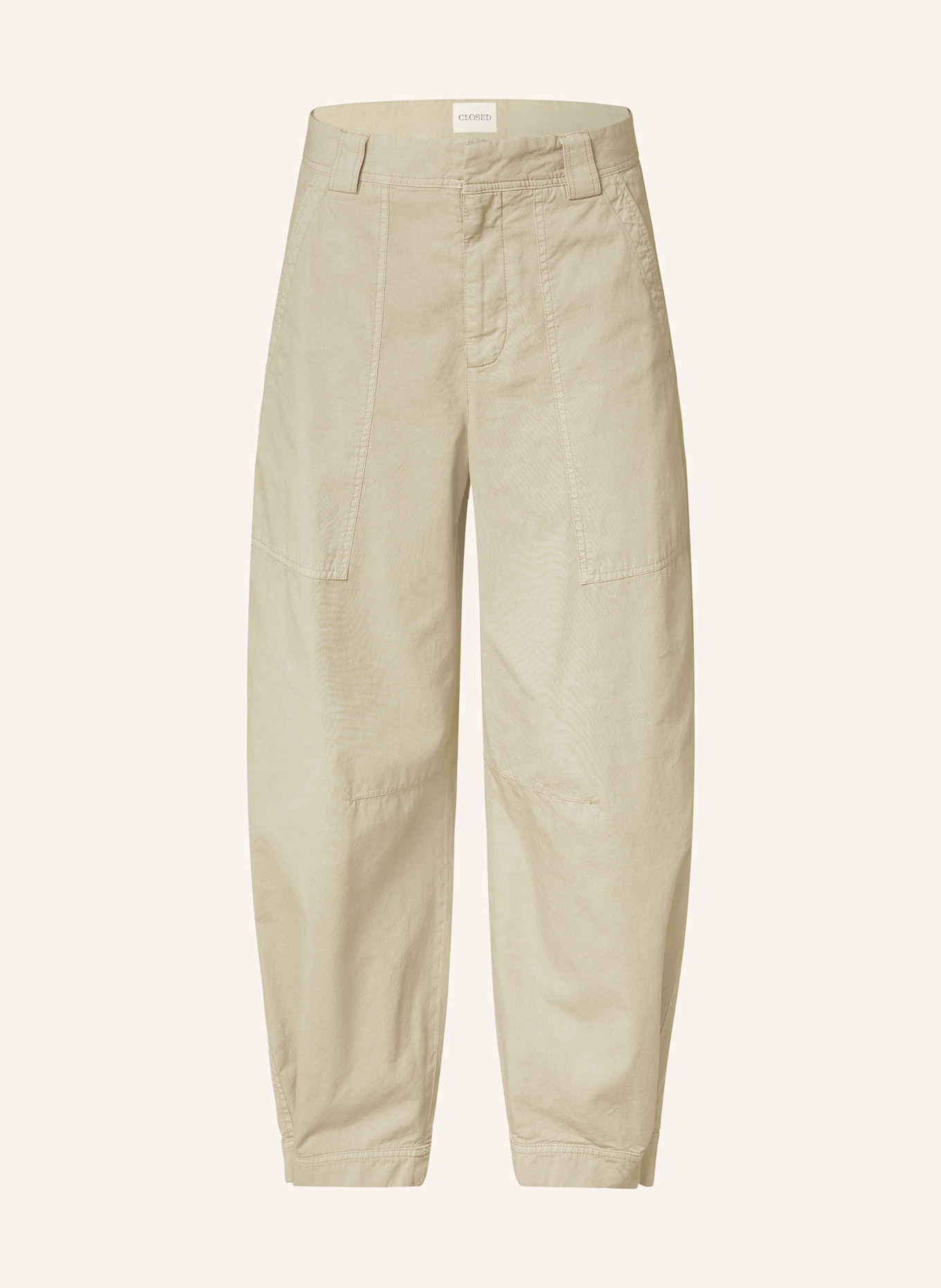 CLOSED 7/8-Hose RHANNON: BEIGE