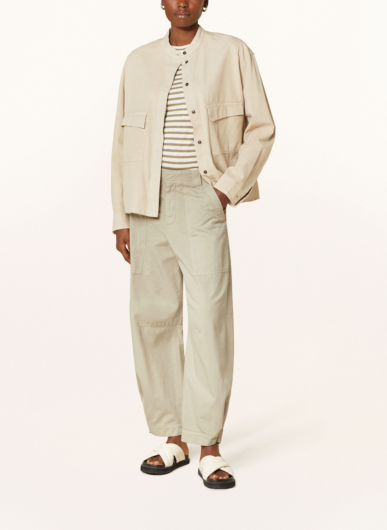 CLOSED 7/8-Hose RHANNON: BEIGE
