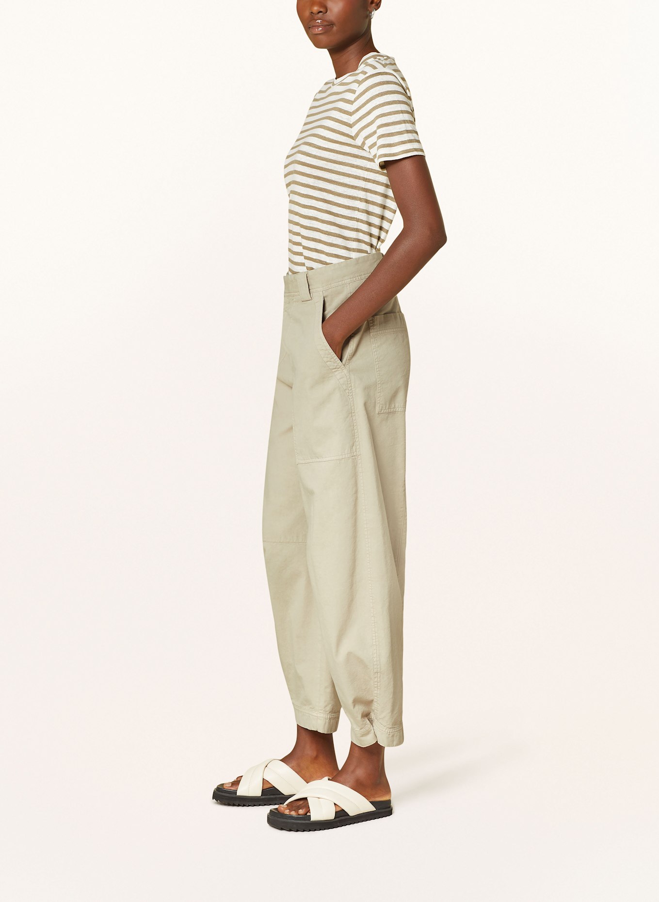 CLOSED 7/8-Hose RHANNON: BEIGE