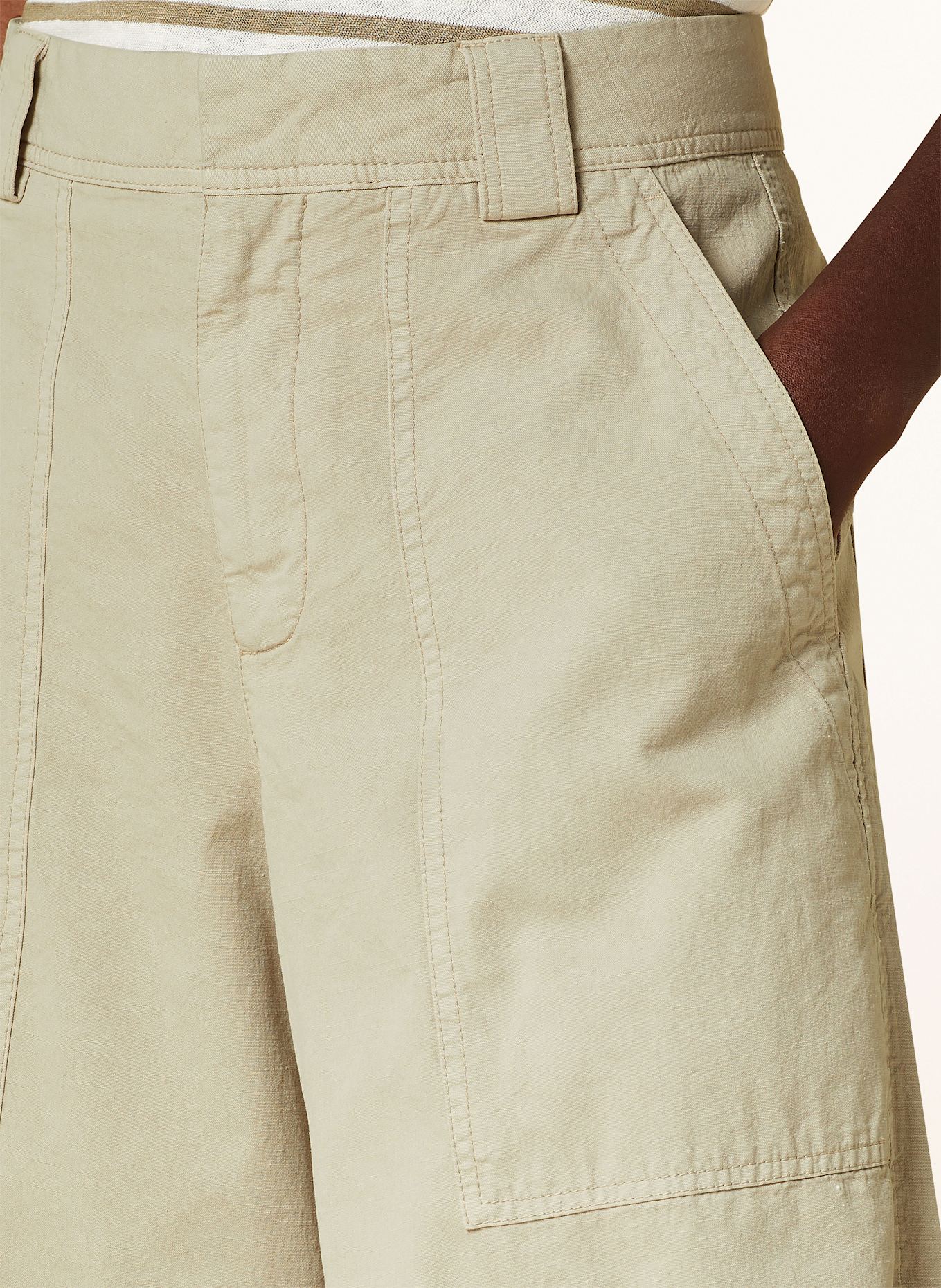 CLOSED 7/8-Hose RHANNON: BEIGE